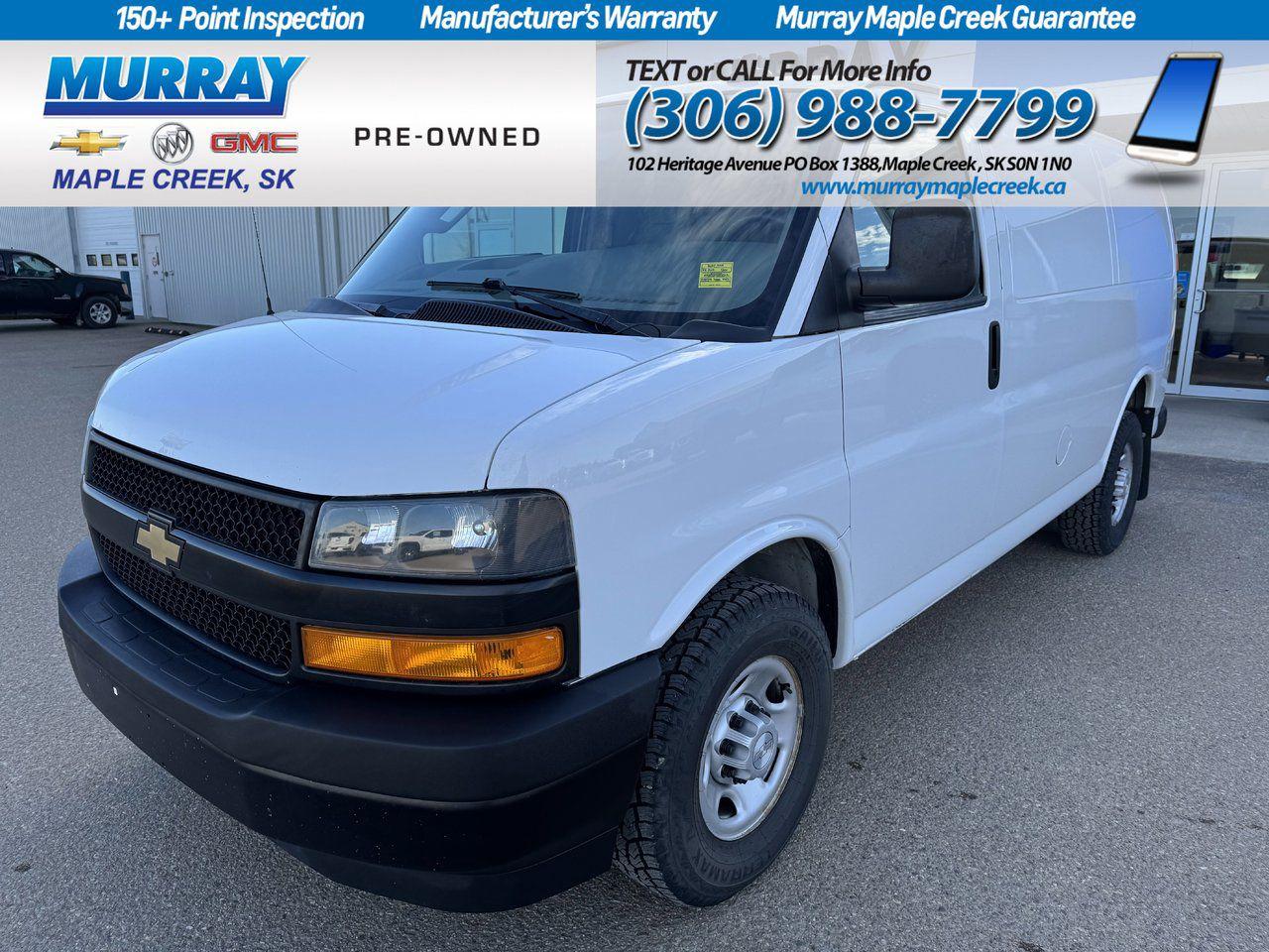 Used 2019 Chevrolet Express Cargo Van for sale in Maple Creek, SK