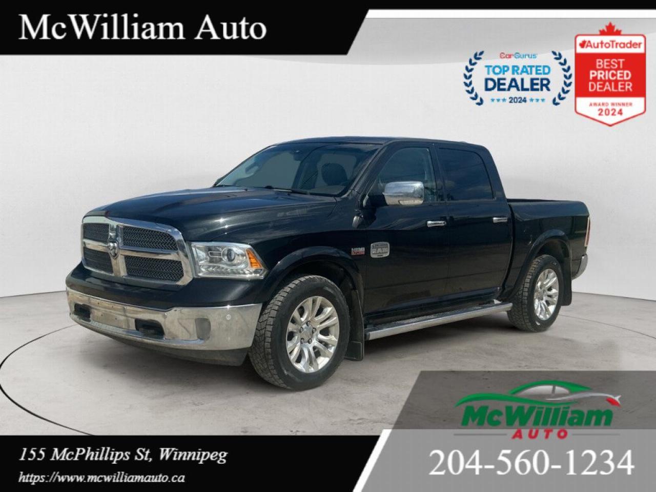 Used 2016 RAM 1500 Longhorn |FULLY LOADED|CLEAN TITLE|MINT CONDITION| for sale in Winnipeg, MB