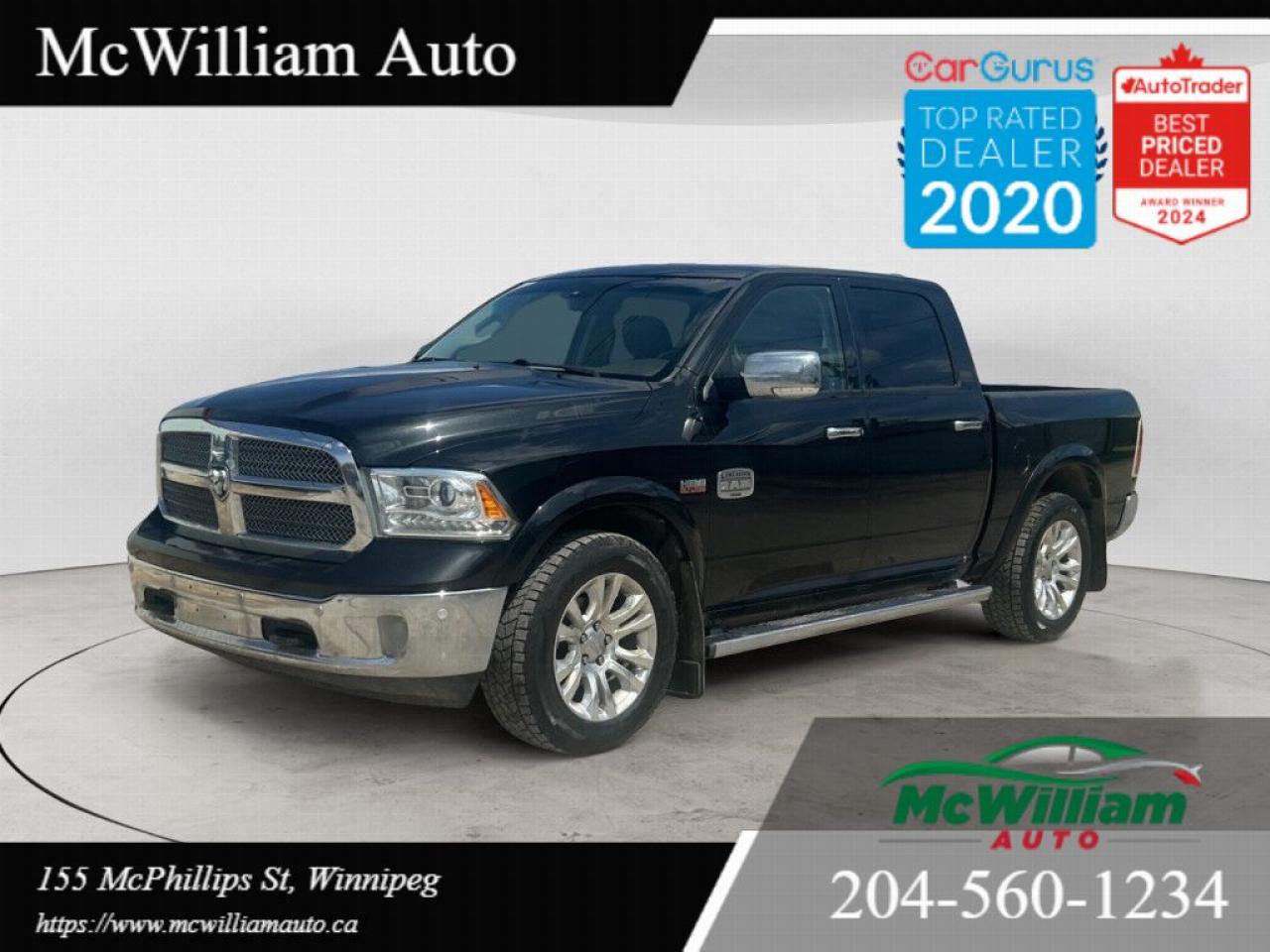 Used 2016 RAM 1500 Longhorn |FULLY LOADED|CLEAN TITLE|MINT CONDITION| for sale in Winnipeg, MB