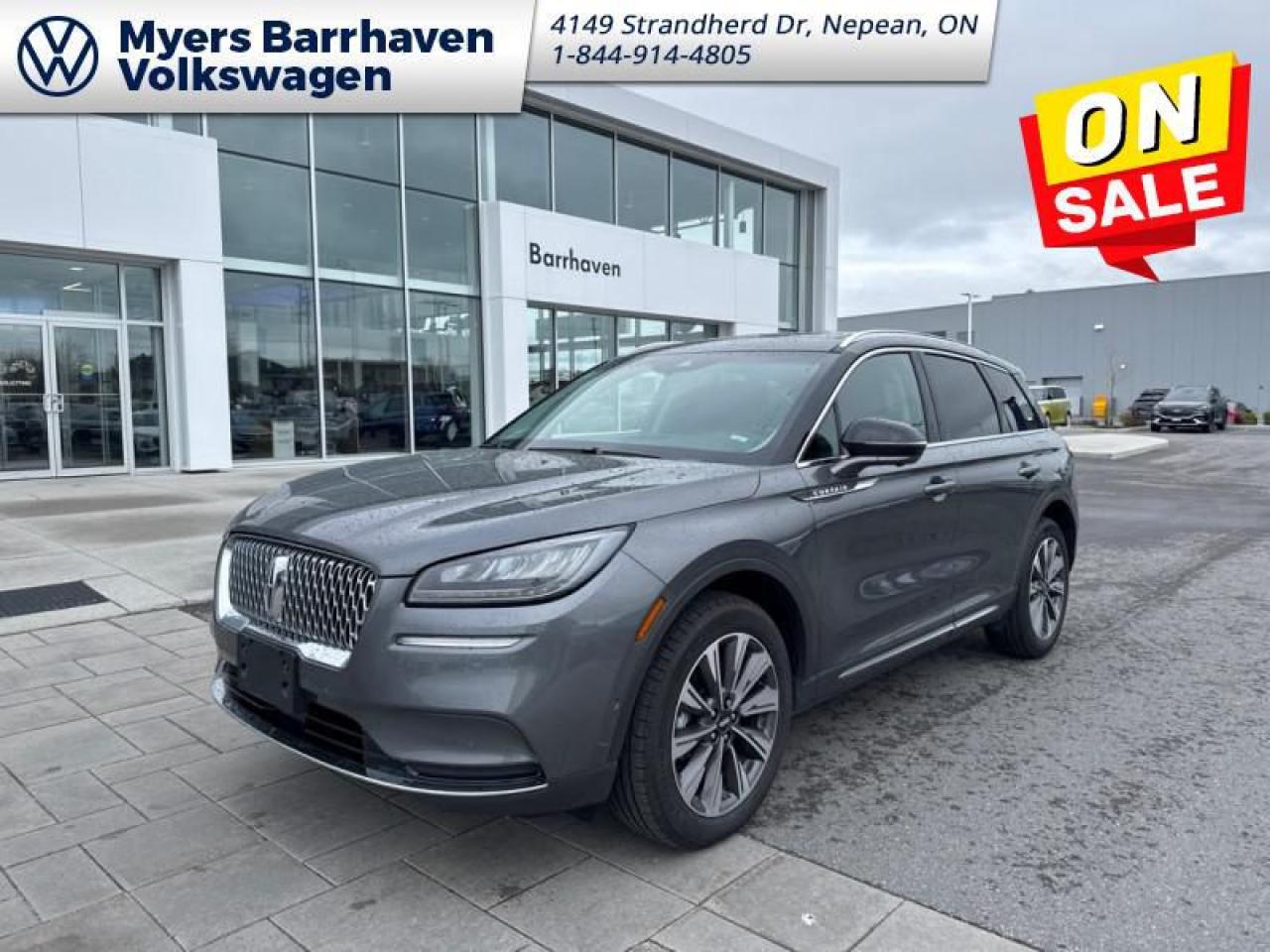 Used 2022 Lincoln Corsair Reserve  - Sunroof -  Premium Audio for sale in Nepean, ON