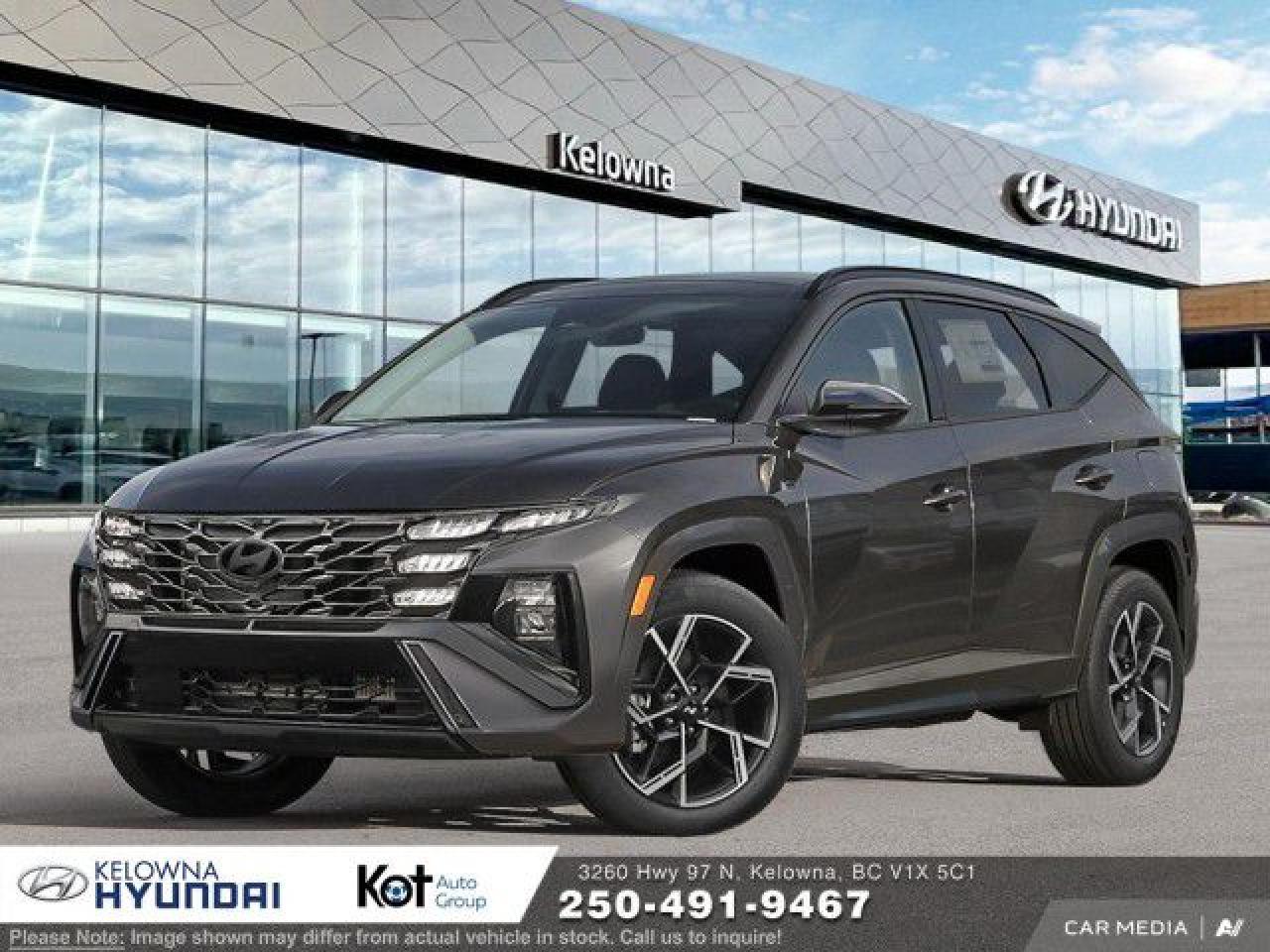 New 2025 Hyundai Tucson Hybrid N-LINE for sale in Kelowna, BC