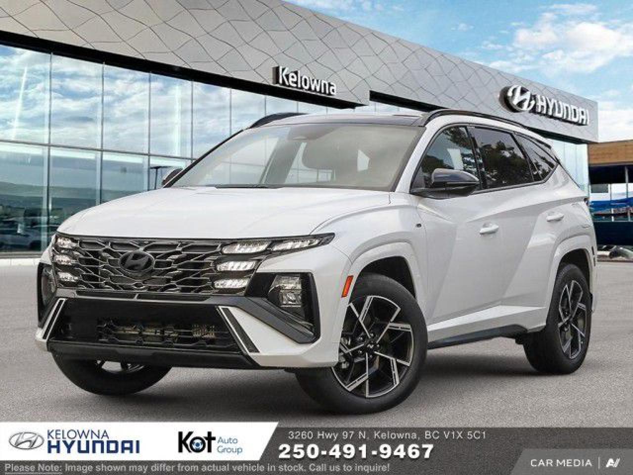 New 2025 Hyundai Tucson Hybrid N-LINE for sale in Kelowna, BC