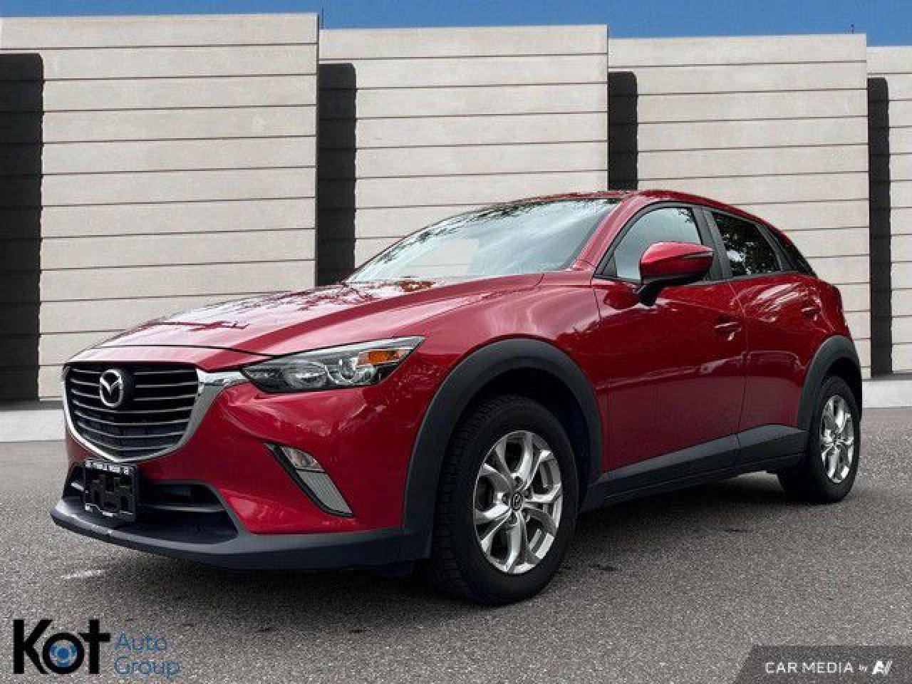 Used 2018 Mazda CX-3 GS Auto AWD! BLUETOOTH! TOUCHSCREEN! HEATED STEERING WHEEL! HEATED FRONT SEATS! BACK UP CAMERA! BLIND SPOT DETECTION! LOCALLY OWNED! for sale in Maple Ridge, BC