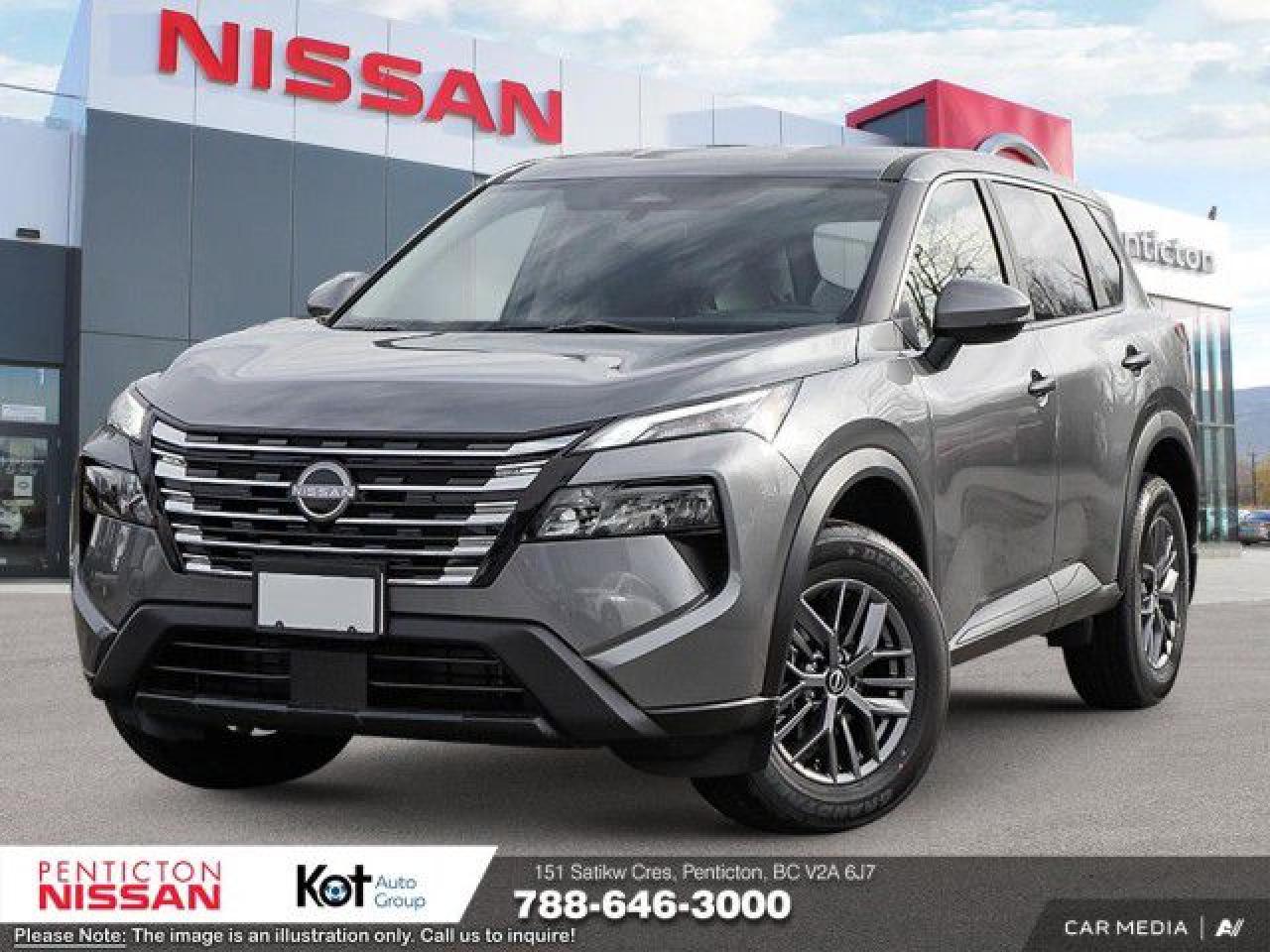 New 2025 Nissan Rogue S AWD for sale in Penticton, BC