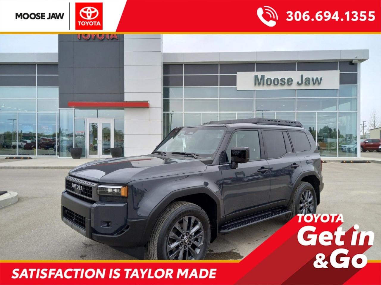 New 2025 Toyota Land Cruiser **DASH CAM 2.0 AND CROSS BARS INCLUDED* for sale in Moose Jaw, SK