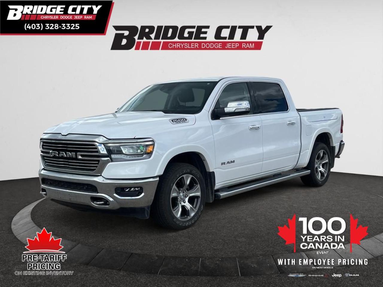 Used 2022 RAM 1500 Laramie - Cooled Seats -  Leather Seats for sale in Lethbridge, AB