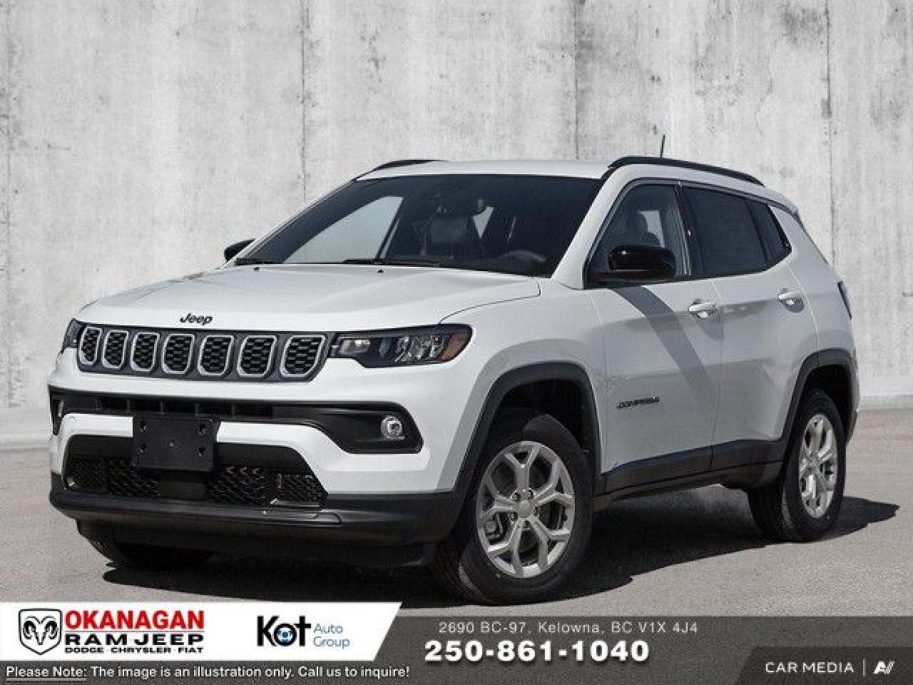 New 2025 Jeep Compass NORTH for sale in Kelowna, BC