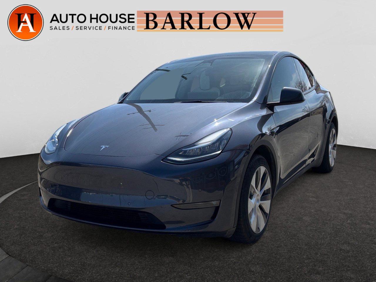 Used 2022 Tesla Model Y LONG RANGE AWD NAVIGATION LEATHER SEATS BACKUP CAMERA for sale in Calgary, AB
