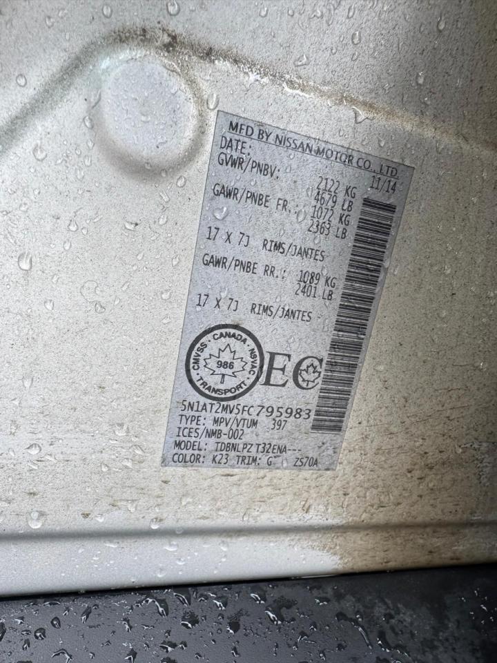 2015 Nissan Rogue S, NO ACCIDENTS, WELL SERVICED, CERTIFIED - Photo #15