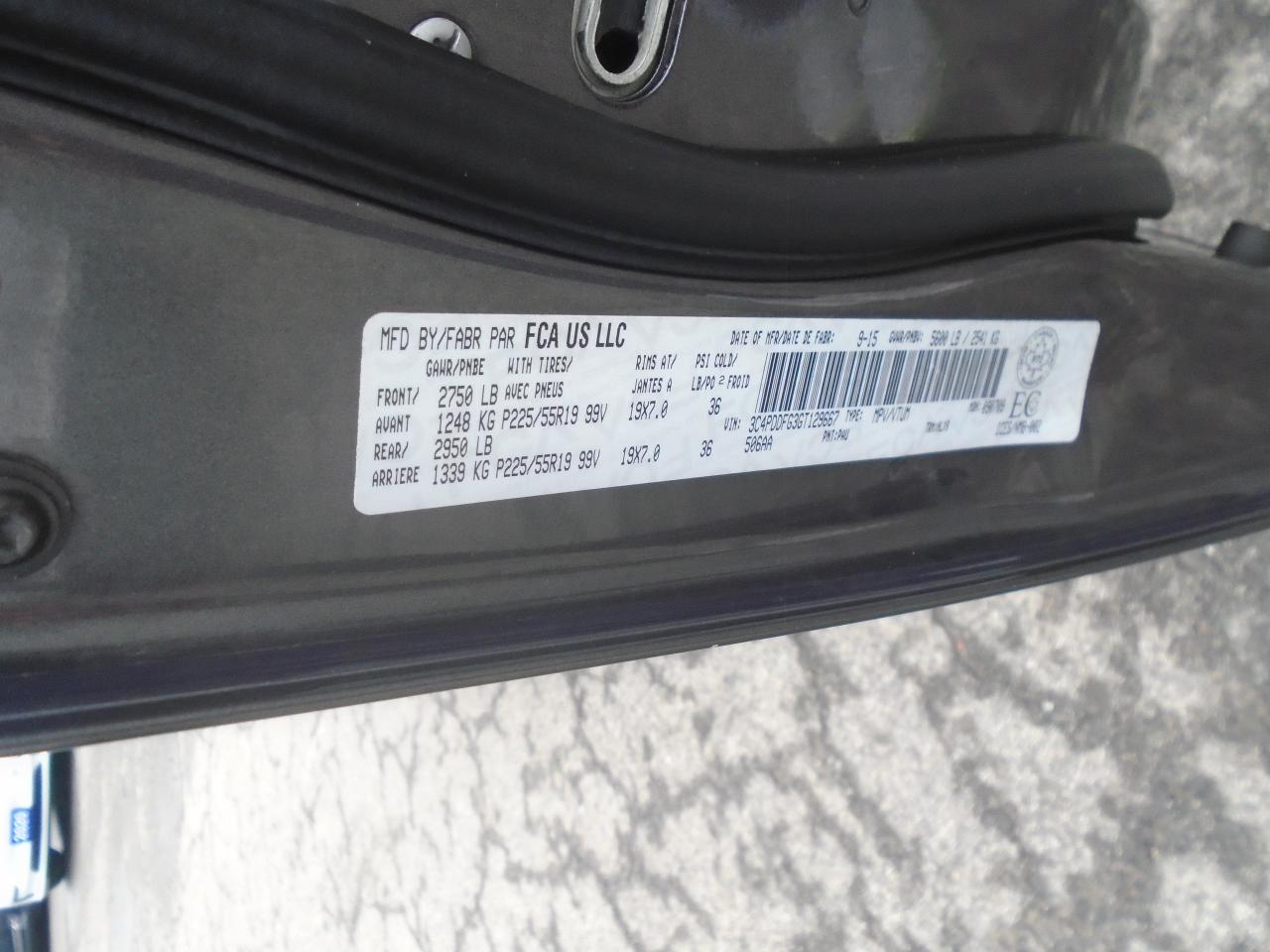 2016 Dodge Journey AWD 4DR R-T - Photo #40