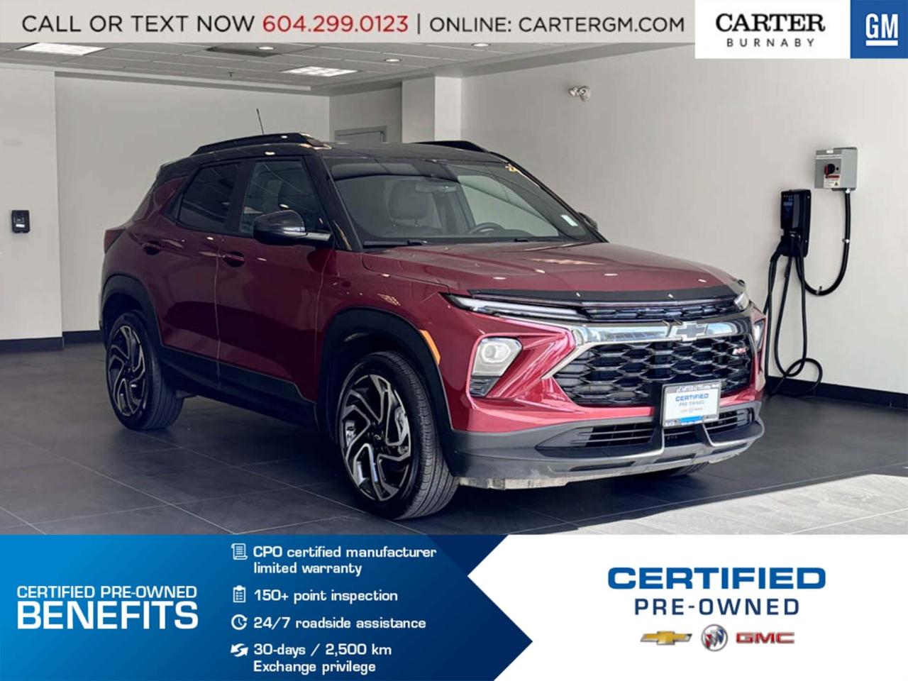Used 2024 Chevrolet TrailBlazer RS AWD | POWER SEAT/POWER WINDOWS/TRACTION CONTROL for sale in Burnaby, BC