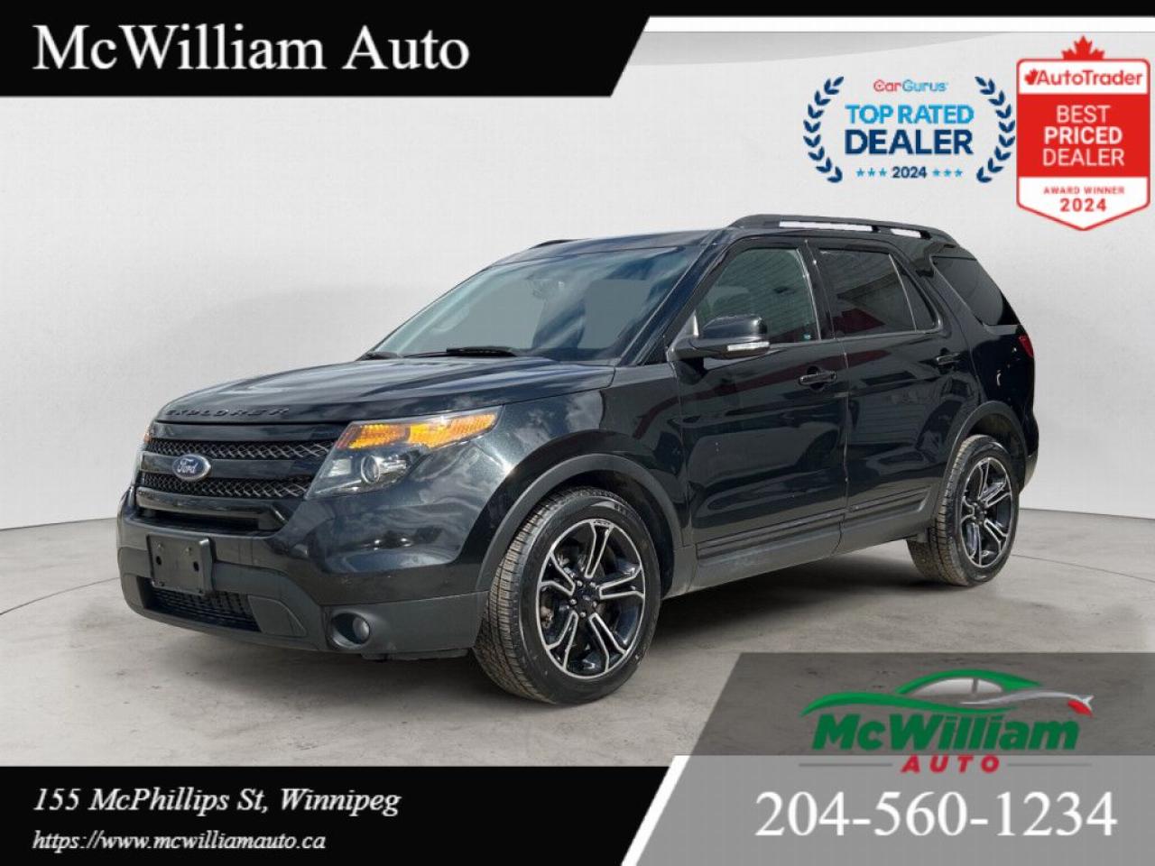 Used 2015 Ford Explorer Sport |FULLY LOADED|CLEAN TITLE| for sale in Winnipeg, MB