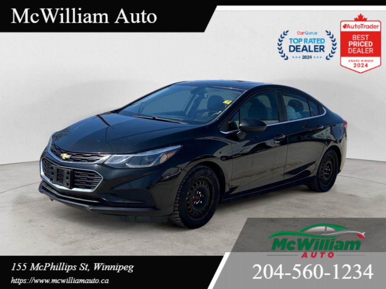 Used 2018 Chevrolet Cruze LT |EXTRA SET OF TIRES|CLEAN TITLE|GREAT CONDITION| for sale in Winnipeg, MB