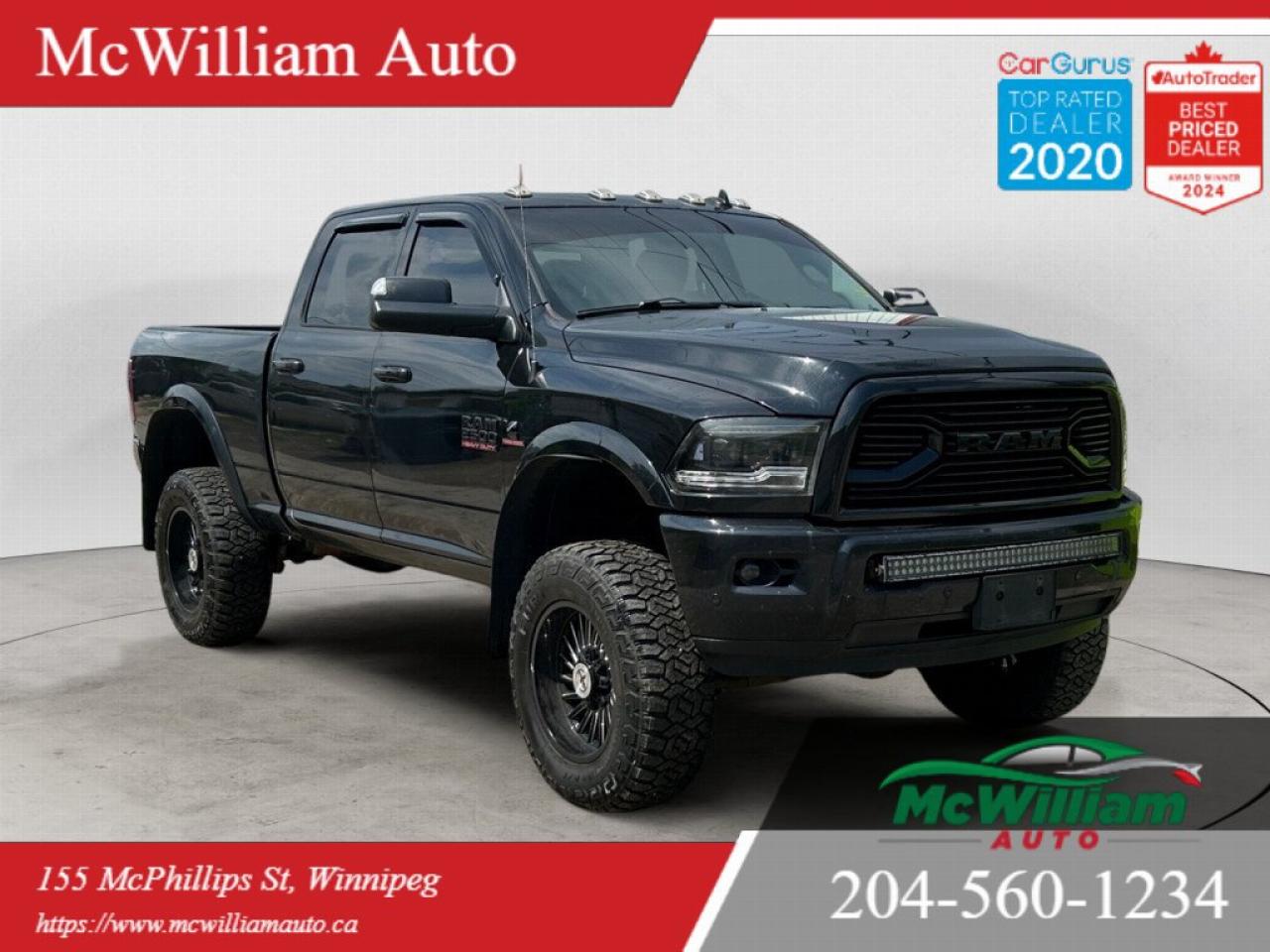 Used 2018 RAM 2500 LARAMIE|6.7 CUMMINS|LIFT KIT|DEF & CAT DELETE| for sale in Winnipeg, MB