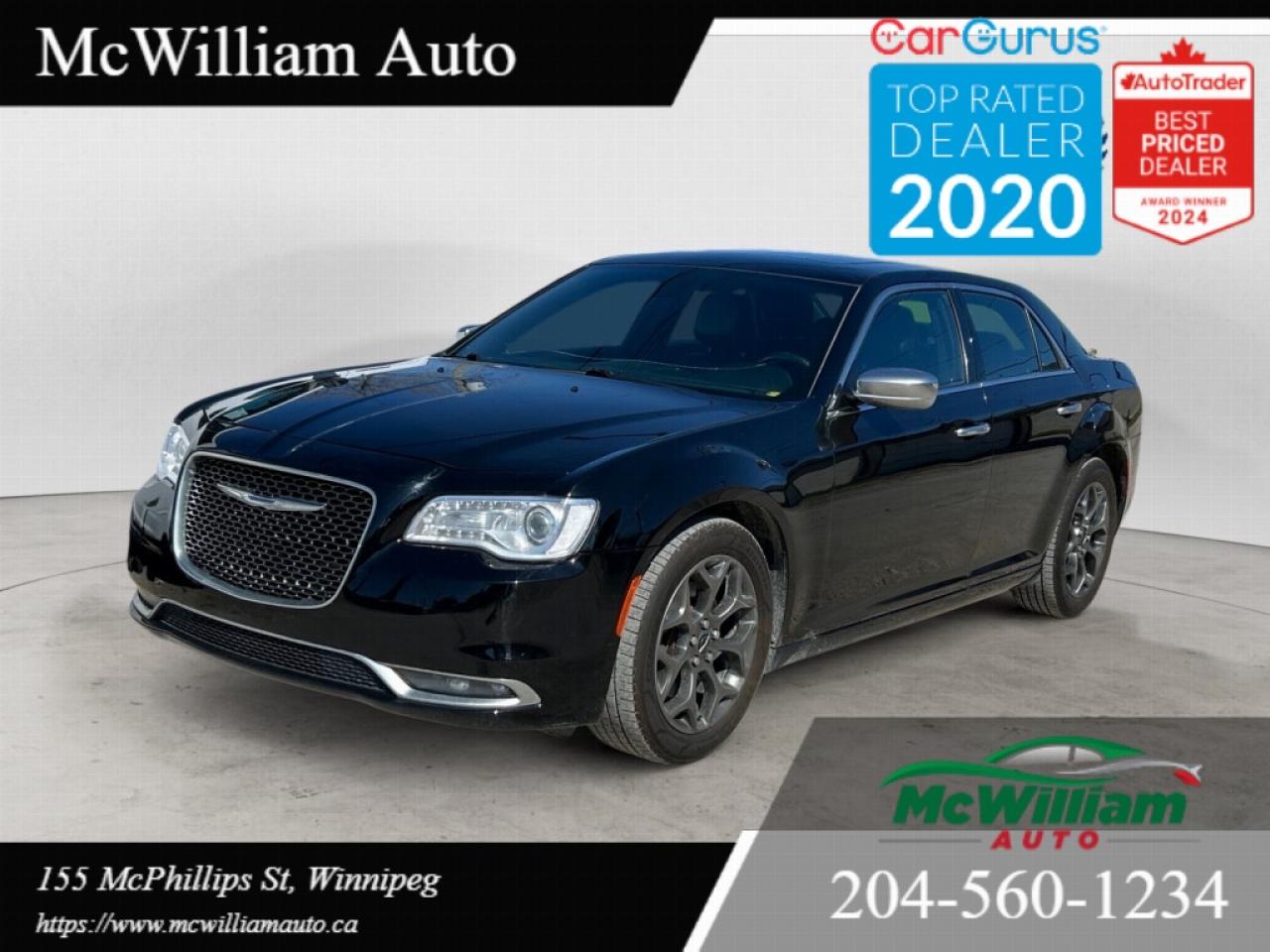 Used 2015 Chrysler 300C Platinum AWD|HTD & A/C SEATS|PANO ROOF|NAVI|HTD AND COOLED CUP HOLDERS| for sale in Winnipeg, MB