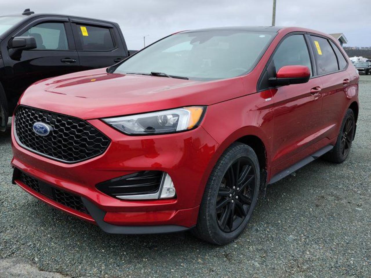 Used 2021 Ford Edge ST Line AWD | Pano Roof | Leather-Suede | Adaptive Cruise | Heated Wheel + Seats | CarPlay & More ! for sale in Guelph, ON