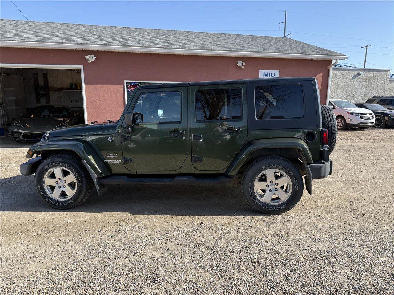 Used 2008 Jeep Wrangler Unlimited Sahara 4WD for sale in Saskatoon, SK