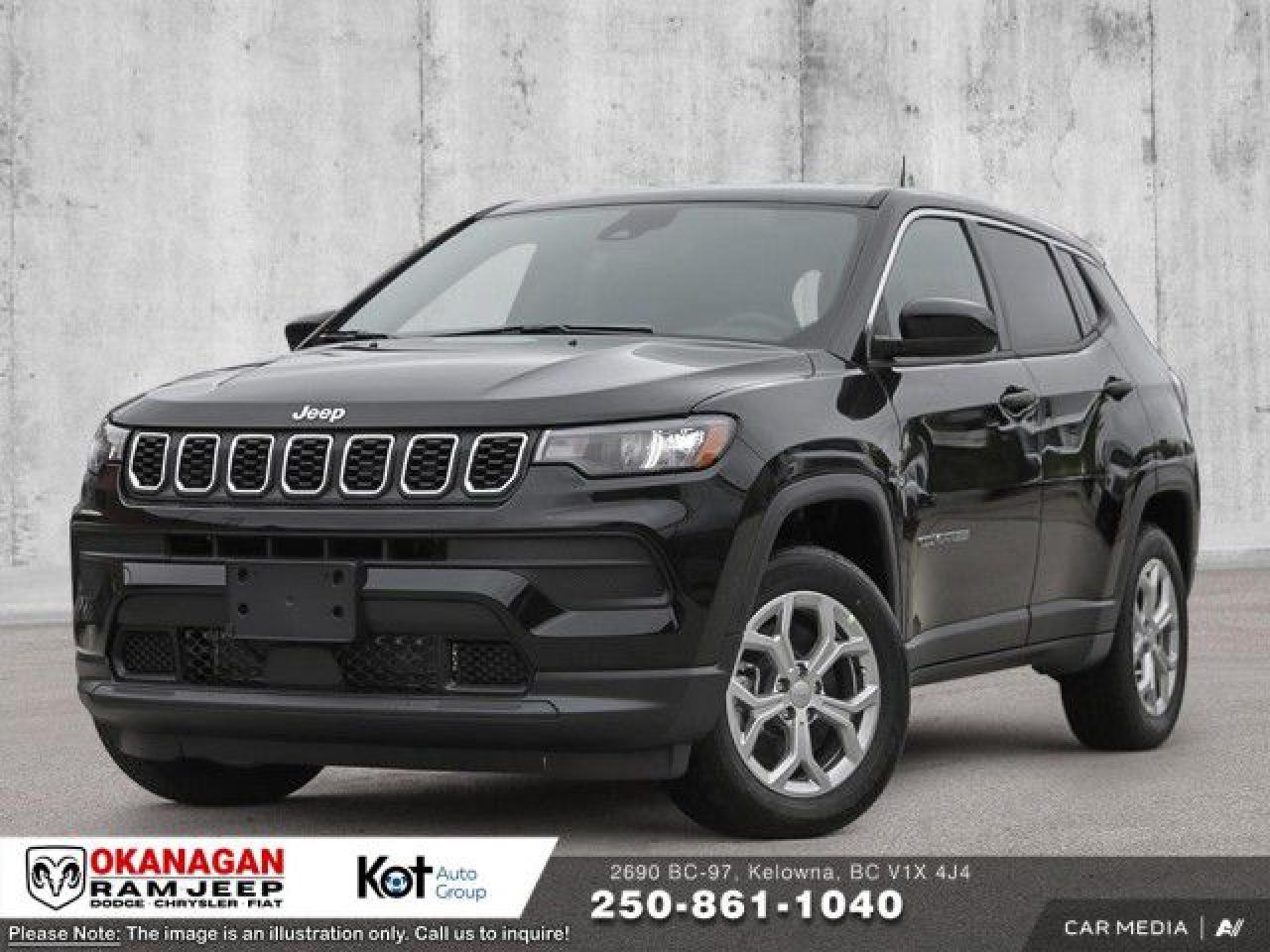 New 2025 Jeep Compass Sport for sale in Kelowna, BC