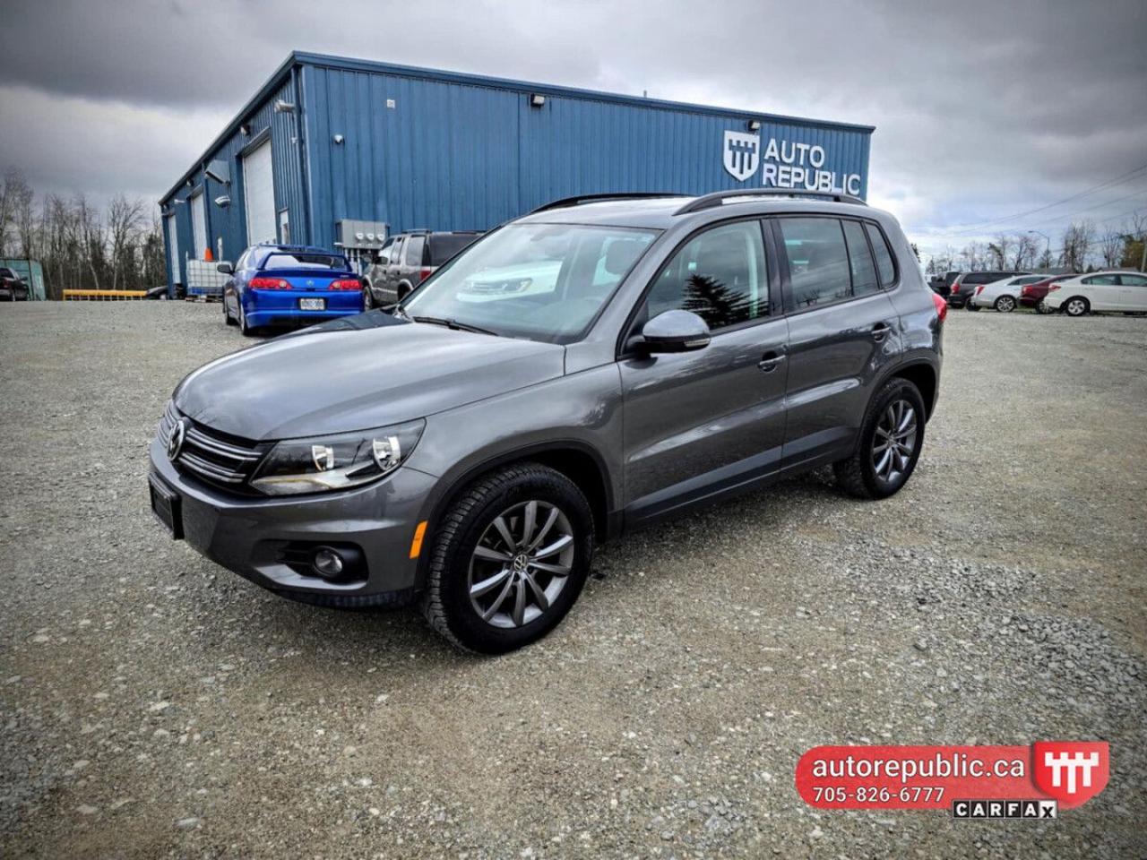Used 2016 Volkswagen Tiguan LOADED AWD Only 56k kms One Owner Dealer Maintaine for sale in Orillia, ON