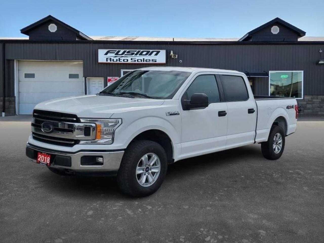 2018 Ford F-150 XLT-5.0LV8-CREW CAB-6.5FT BOX