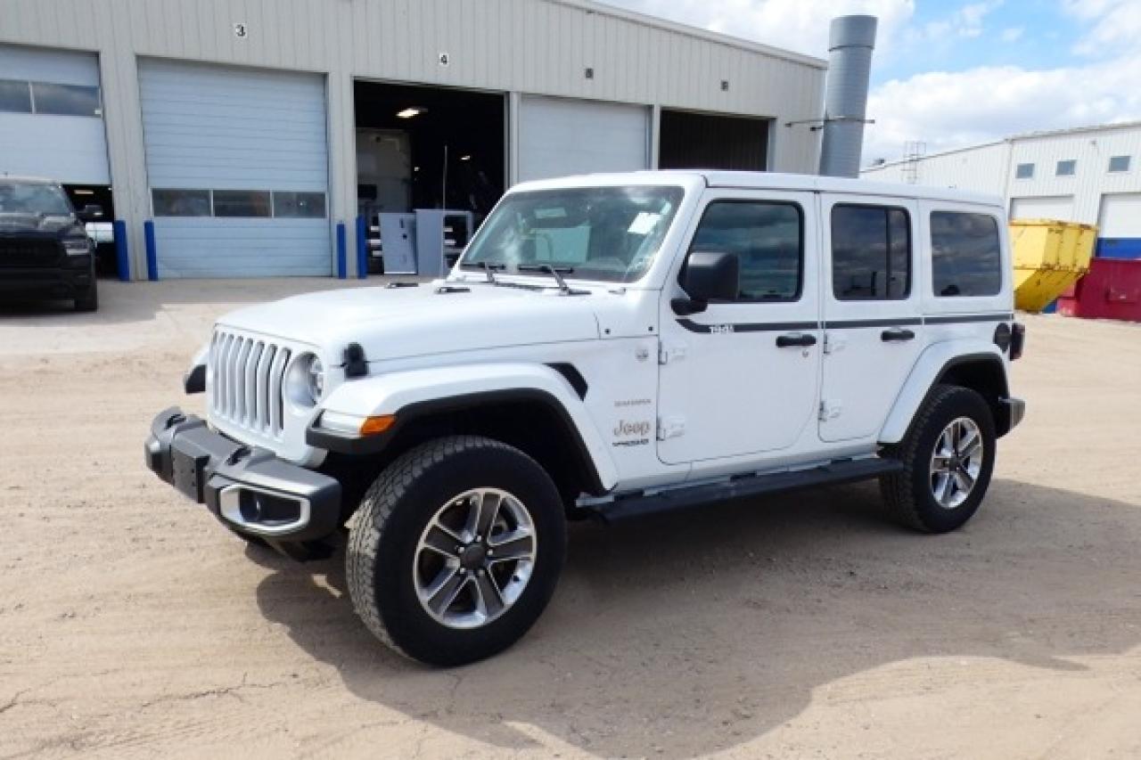 2021 Jeep Wrangler Unlimited Sahara 4x4 w/Htd cloth, NAV, BUC - Photo #2