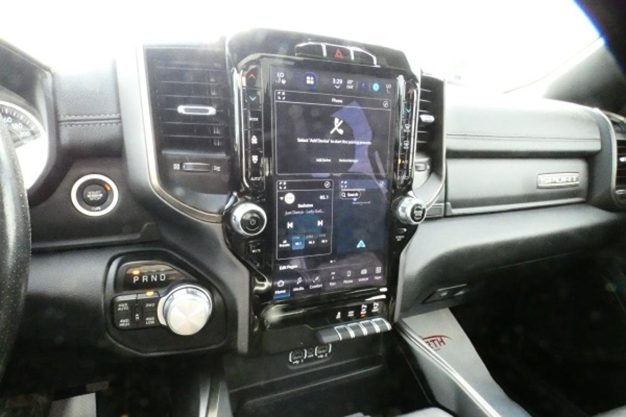 2022 Dodge Ram 1500 Sport Crew w/Htd L.wrap, pano S/R, NAV, BUC - Photo #15