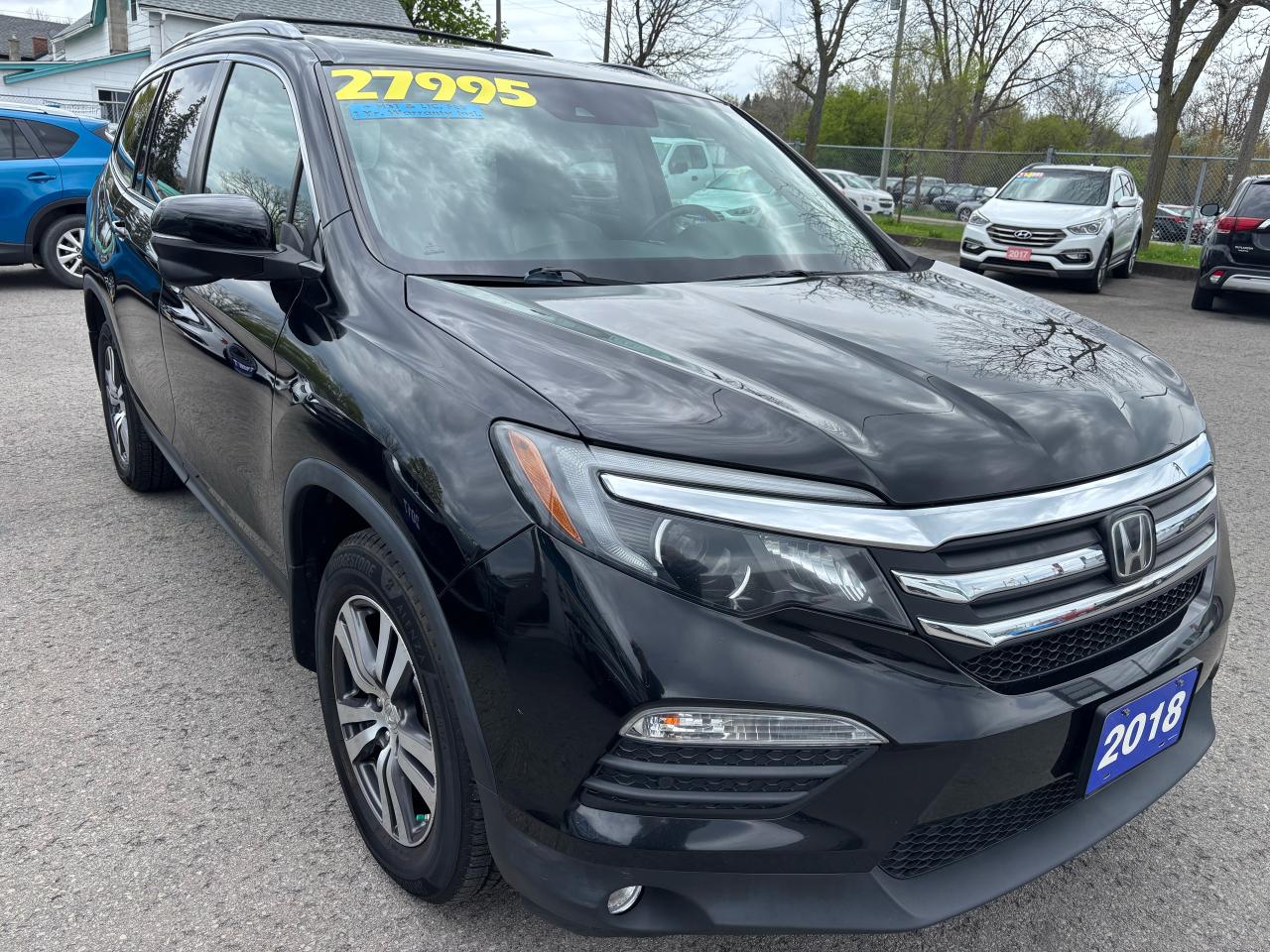 Used 2018 Honda Pilot EX-L, Rear Entertainment, Leather, Sunroof, 8 Pass for sale in St Catharines, ON