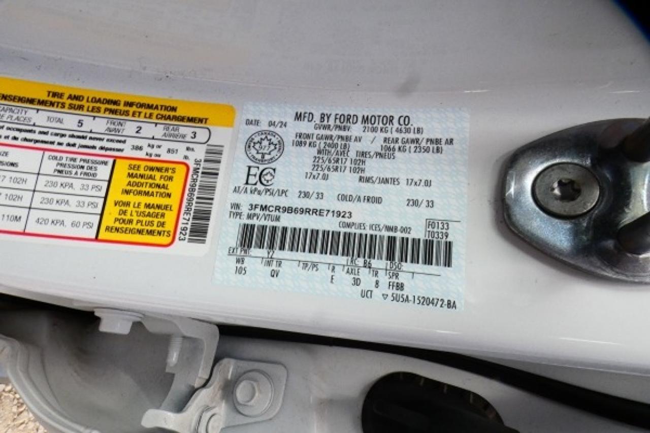 2024 Ford Bronco Sport Big Bend 4x4 w/Htd cloth, S/R, BUC - Photo #19