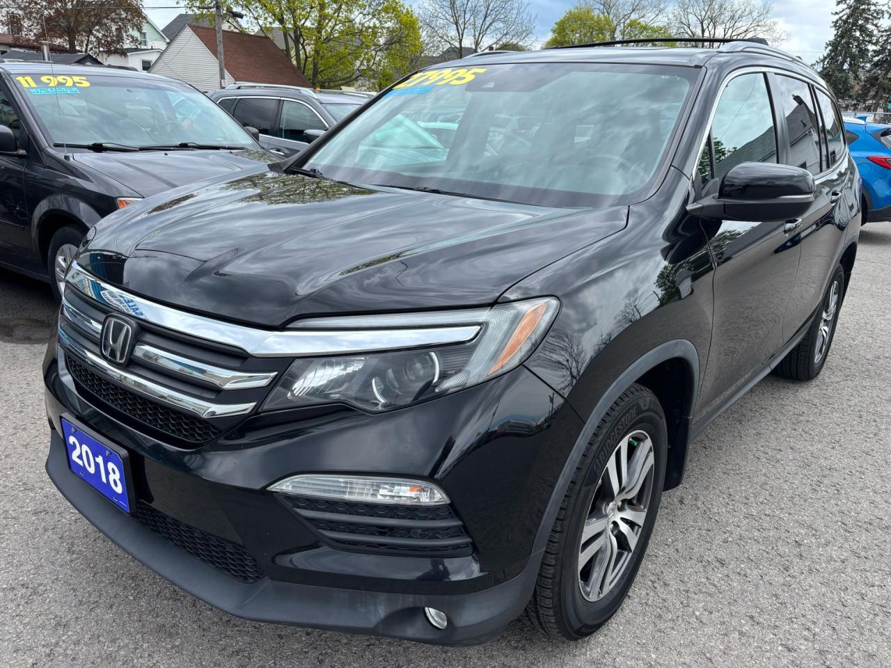 2018 Honda Pilot EX-L, Rear Entertainment, Leather, Sunroof, 8 Pass
