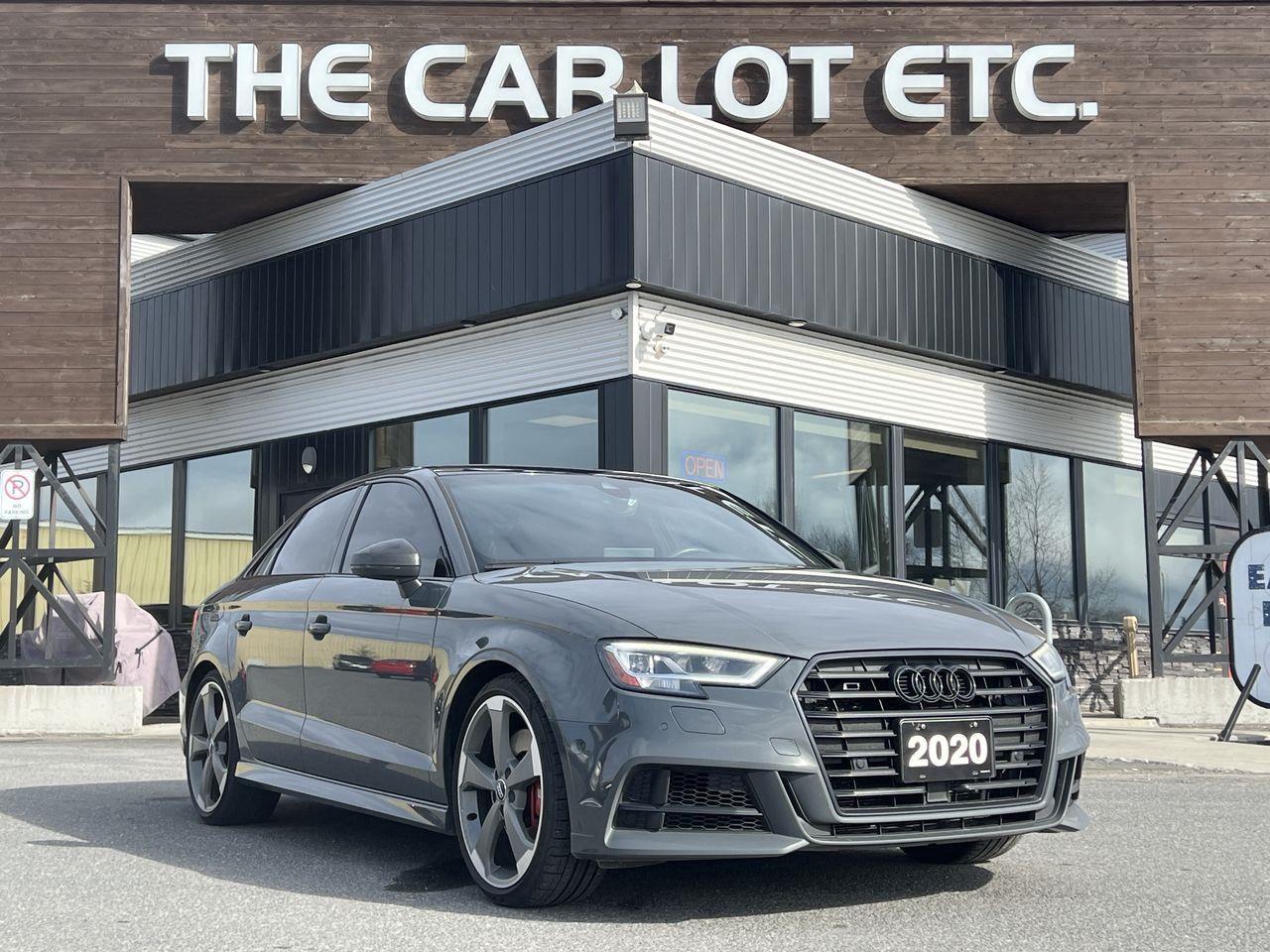 Used 2020 Audi S3 2.0T TECHNIK AWD for sale in Sudbury, ON