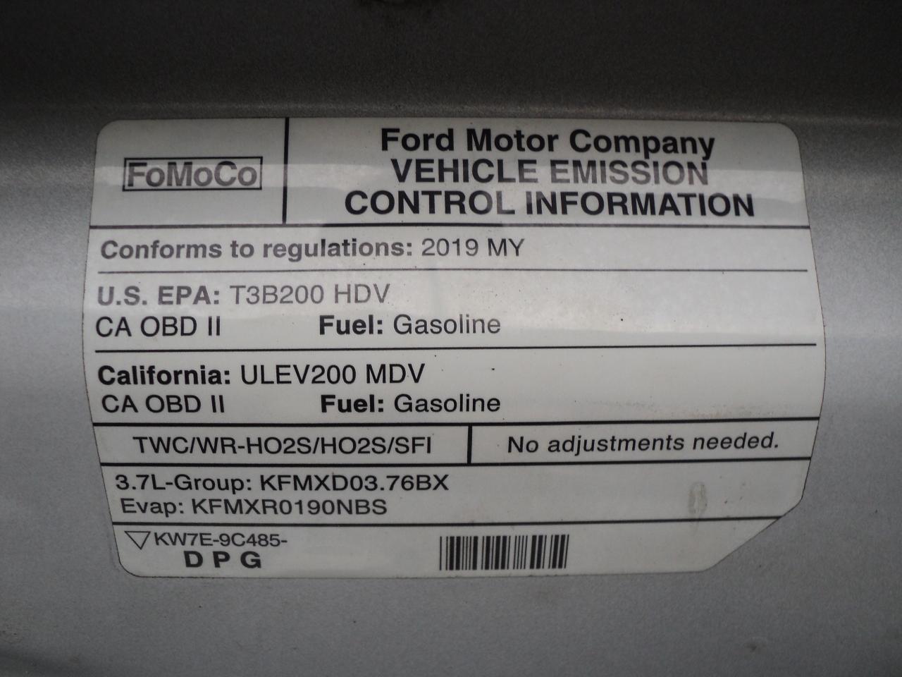 2019 Ford Transit T-250 148"WB LowRf 3.7L6cyl CargoVan BackUpCam - Photo #46