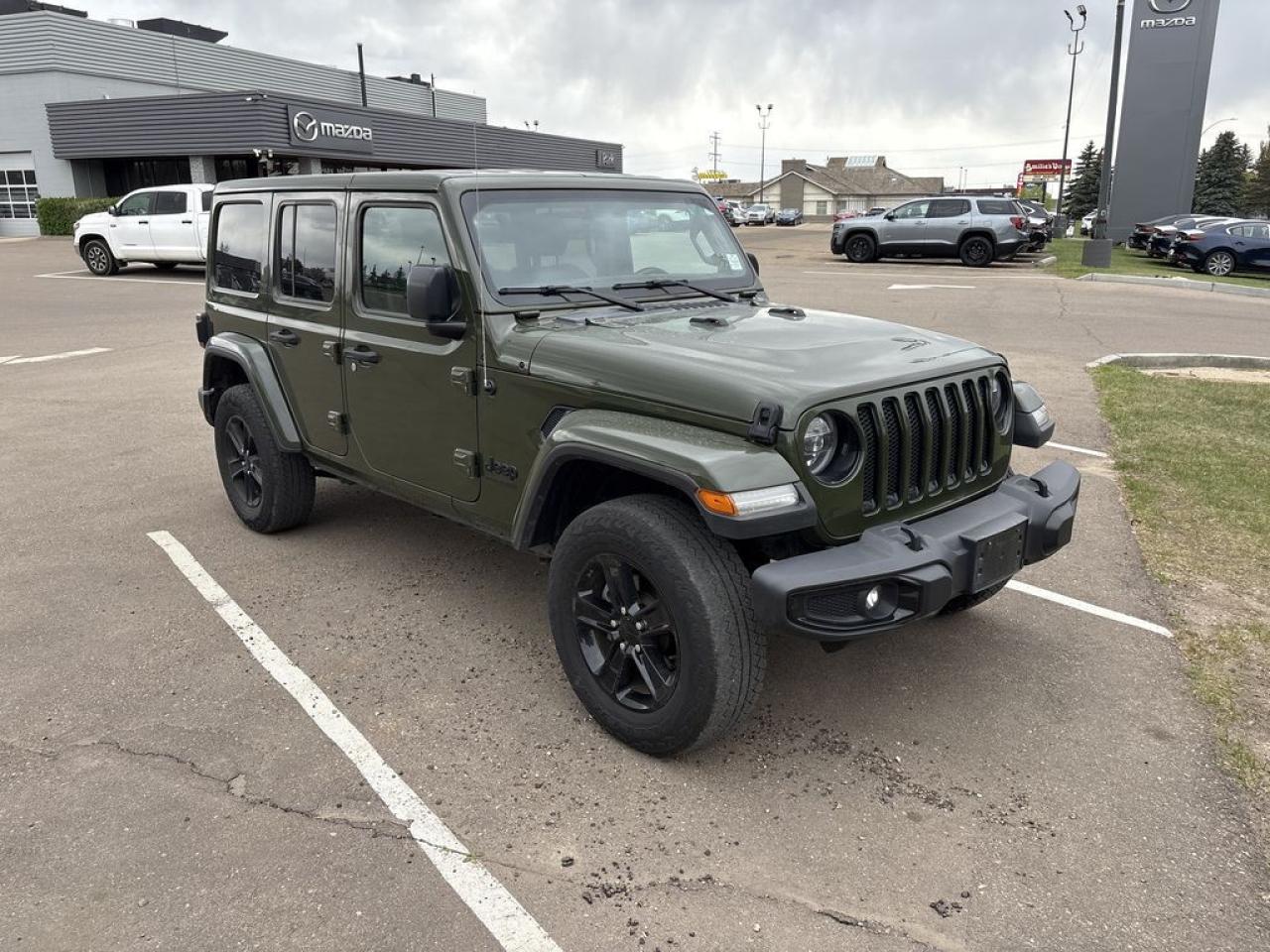 Used 2021 Jeep Wrangler Unlimited for sale in Sherwood Park, AB