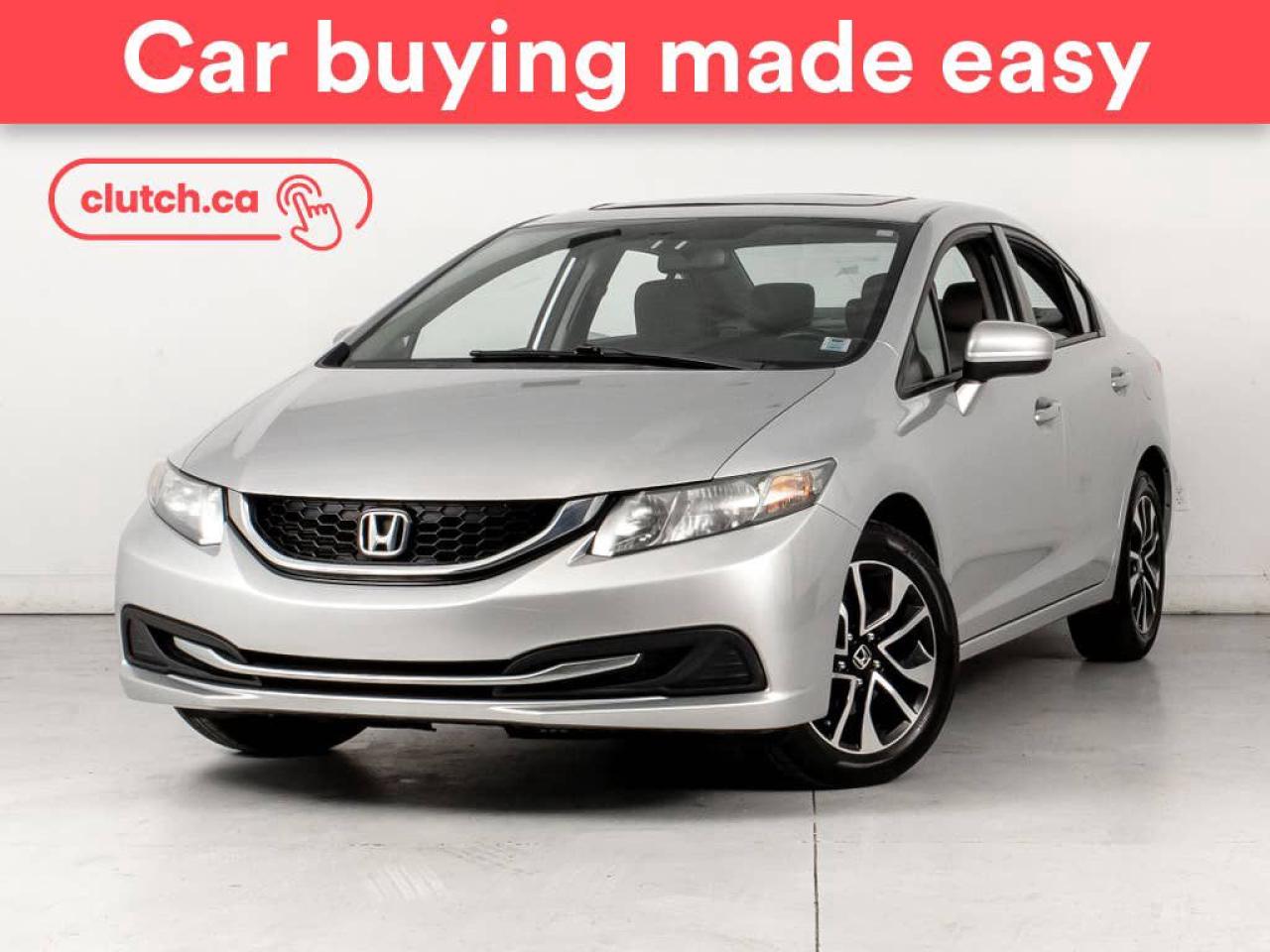 Used 2015 Honda Civic EX w/ Push Button Start, Cruise Control, Backup Cam for sale in Bedford, NS