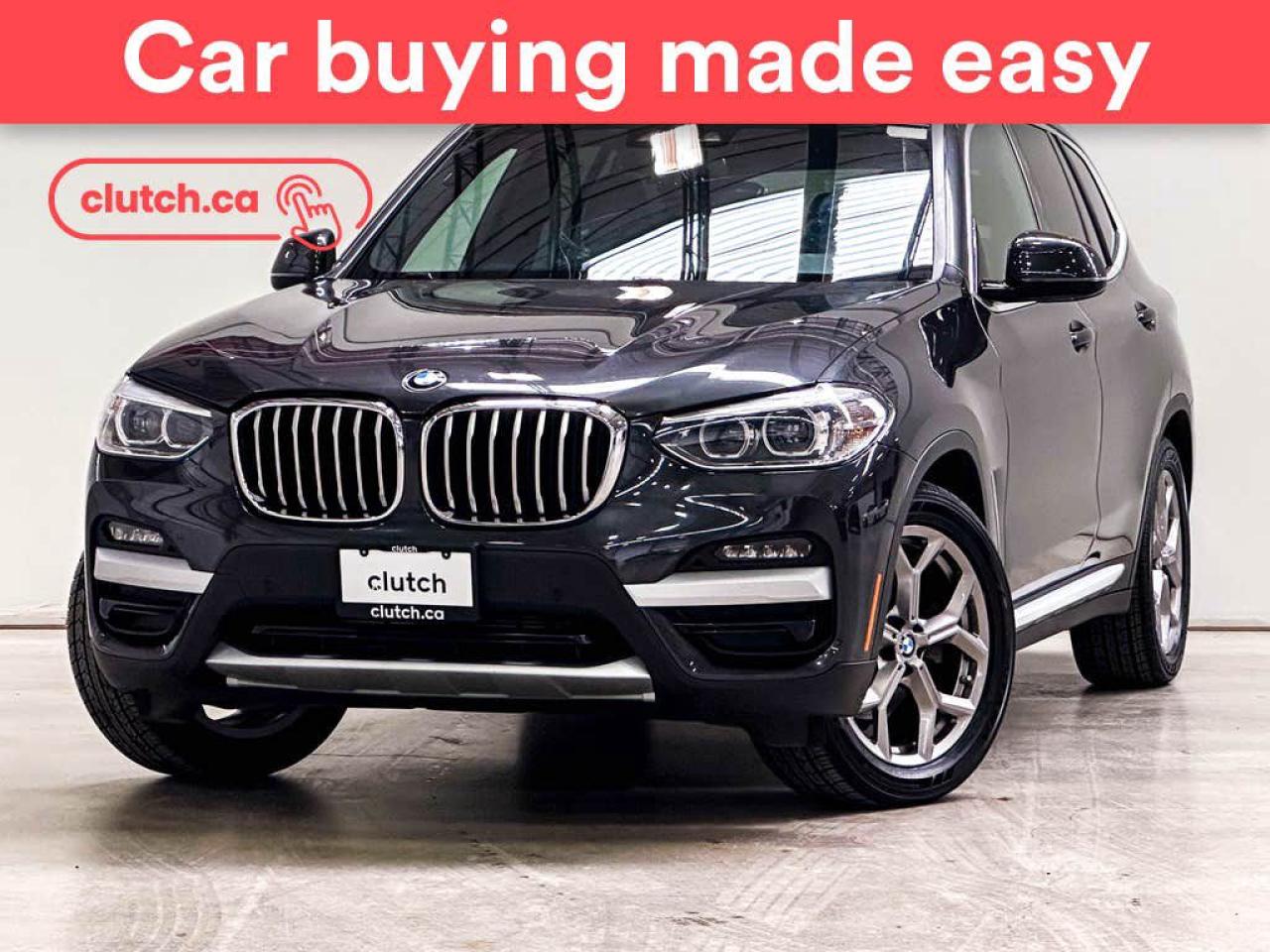 Used 2021 BMW X3 xDrive30i AWD w/ Apple CarPlay, Heated Front Seats, Rearview Cam for sale in Toronto, ON