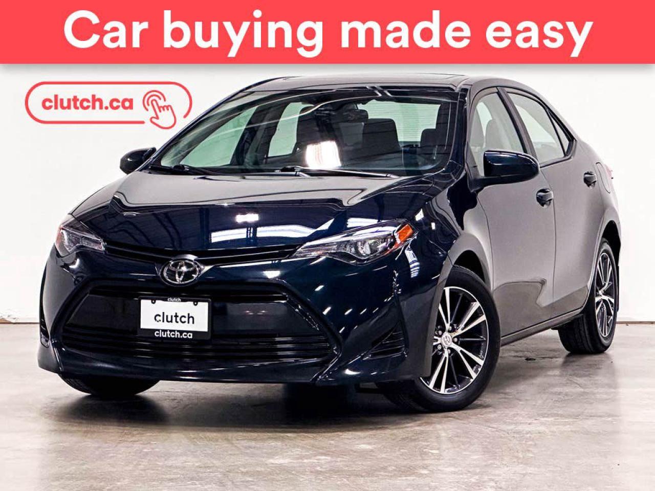 Used 2019 Toyota Corolla LE w/ Upgrade Pkg. w/ Heated Front Seats, Rearview Camera, Cruise Control for sale in Toronto, ON