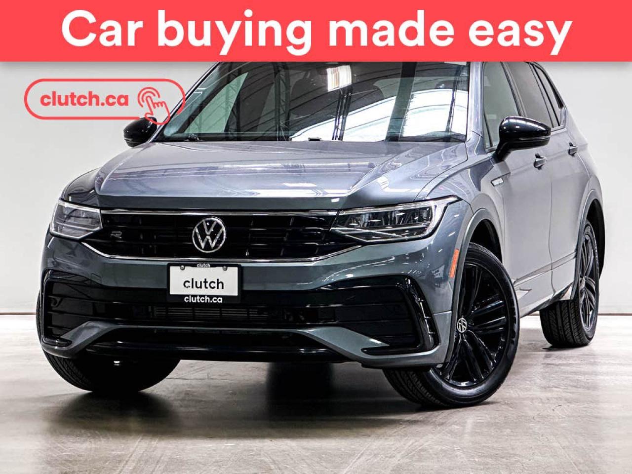 Used 2022 Volkswagen Tiguan Comfortline R-Line Black Edition AWD w/ Apple CarPlay, Heated Front Seats, Rearview Cam for sale in Toronto, ON
