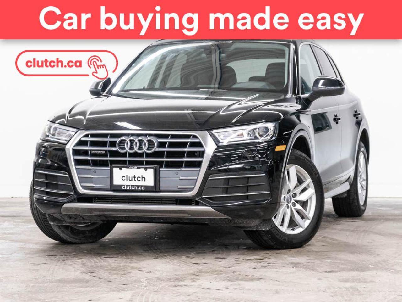 Used 2020 Audi Q5 Komfort AWD w/Apple CarPlay & Android Auto, Heated Front Seats, Backup Cam for sale in Toronto, ON