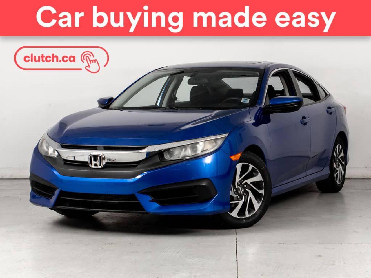 Used 2016 Honda Civic EX w/Moonroof, Apple CarPlay, Heated Seats for sale in Bedford, NS