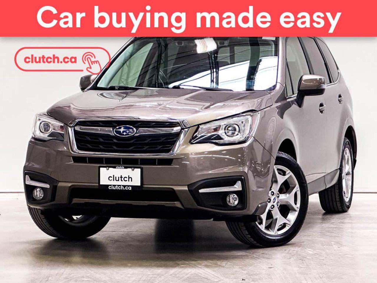 Used 2018 Subaru Forester Limited w/ EyeSight Pkg. w/ Rearview Cam, Heated Front Seats, Cruise Control for sale in Toronto, ON