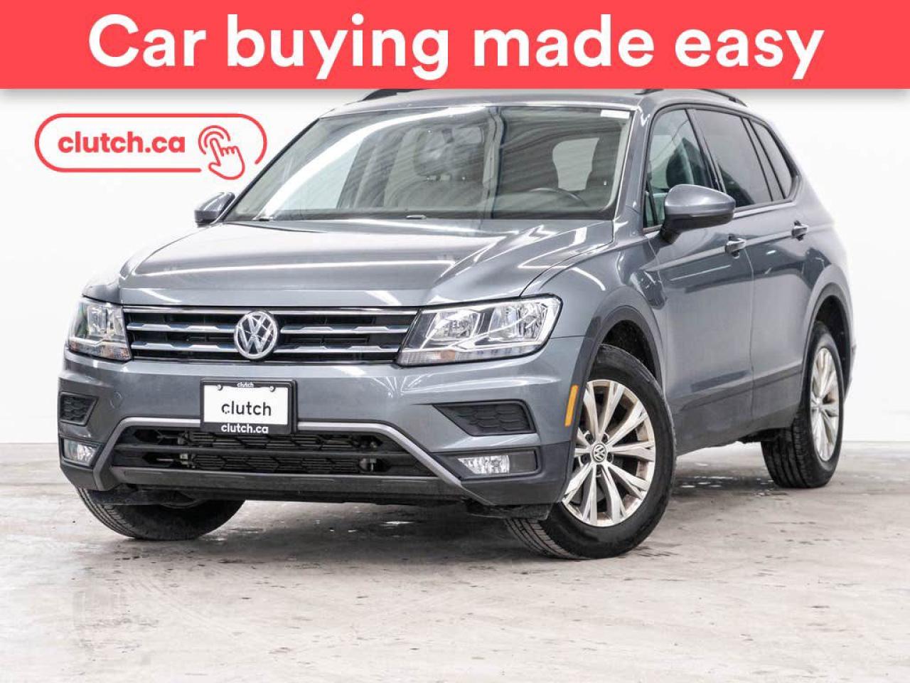 Used 2018 Volkswagen Tiguan Trendline AWD w/ Convenience Pkg  w/ Apple CarPlay & Android Auto, Rearview Cam, Heated Front Seats for sale in Toronto, ON