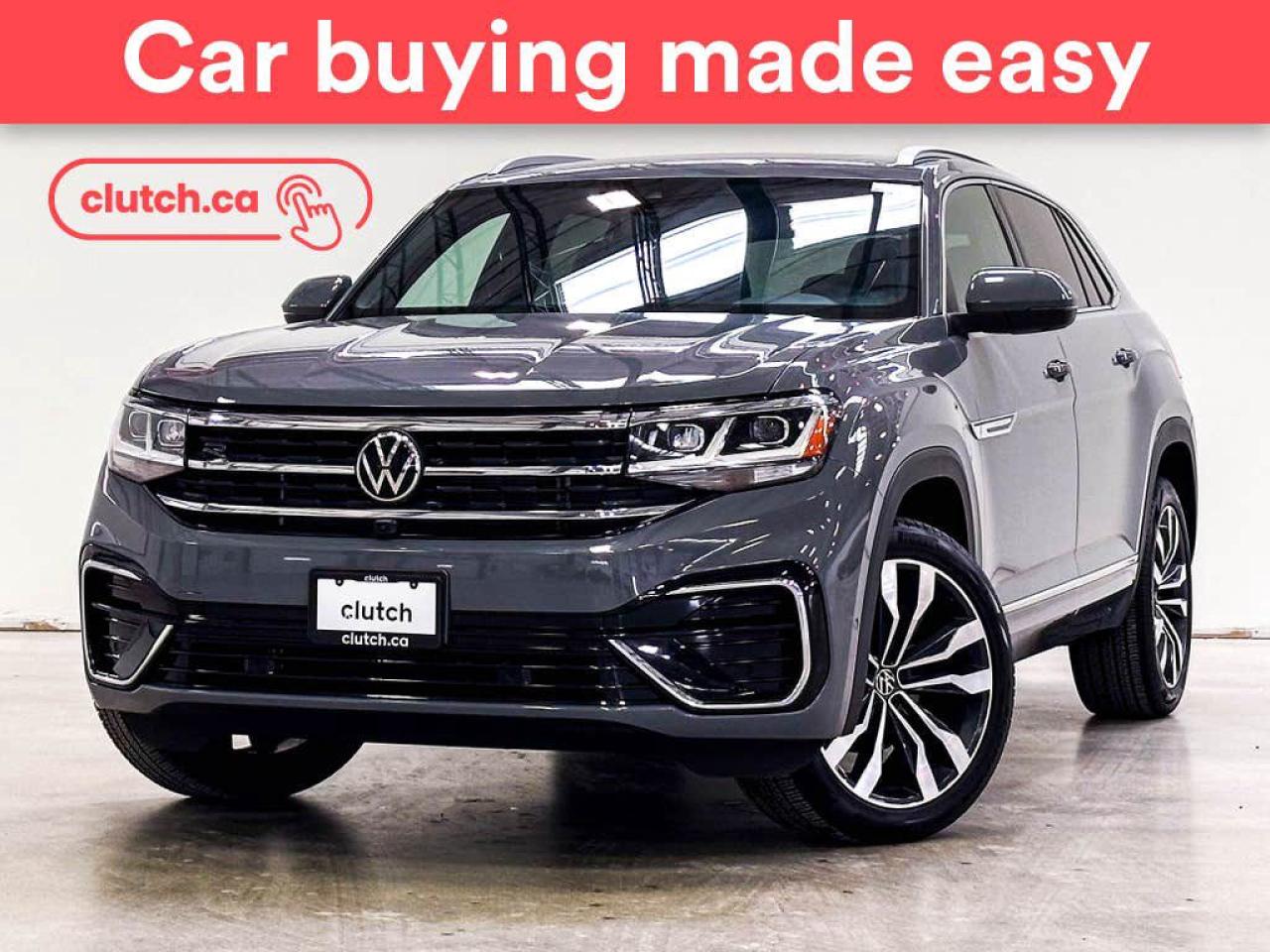 Used 2022 Volkswagen Atlas Cross Sport Execline AWD w/ R-Line w/ Apple CarPlay, Heated Front Seats, Rearview Cam for sale in Toronto, ON