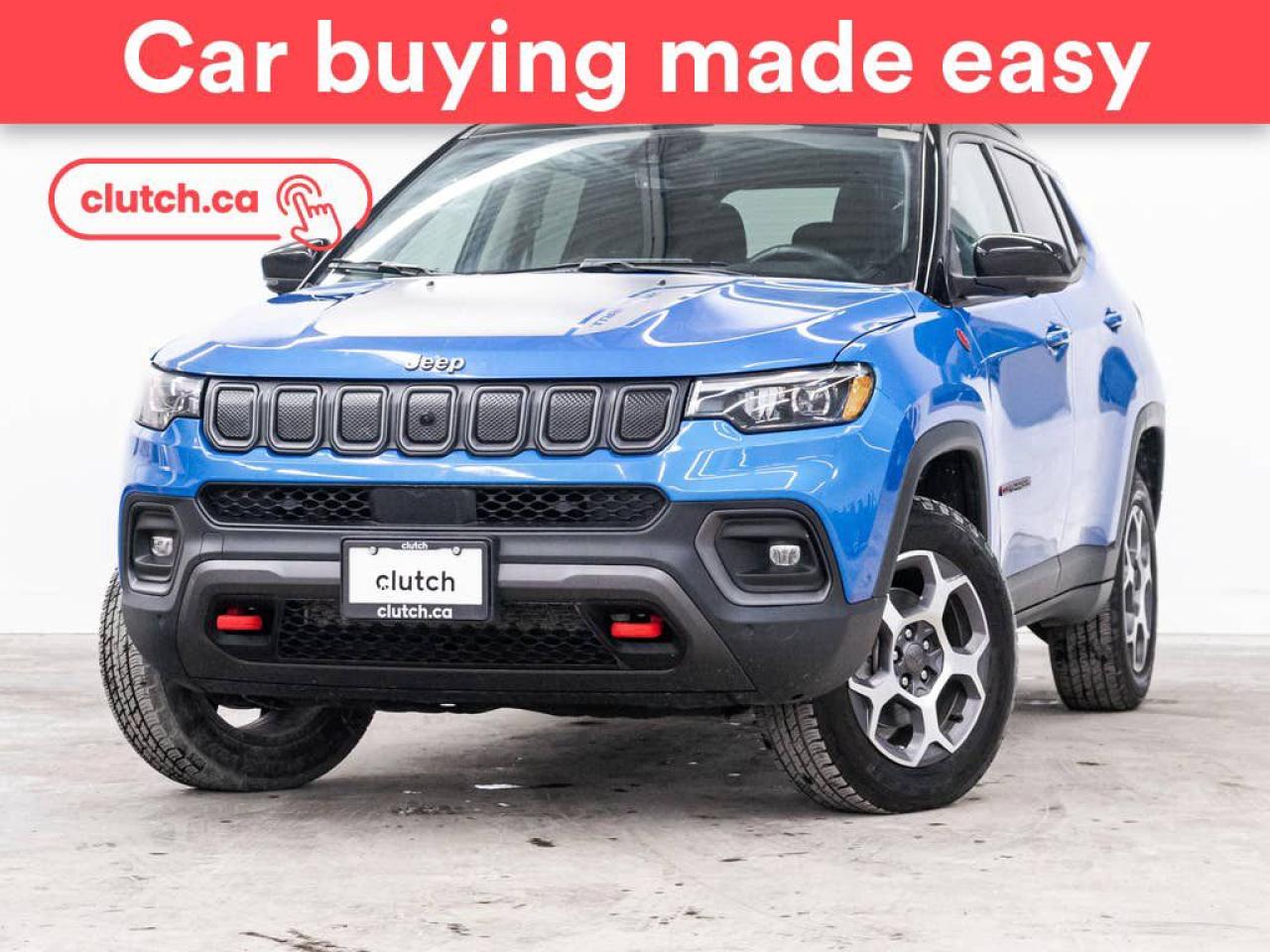 Used 2022 Jeep Compass Trailhawk Elite 4x4 w/ Apple CarPlay & Android Auto, Rearview Cam, Nav for sale in Toronto, ON