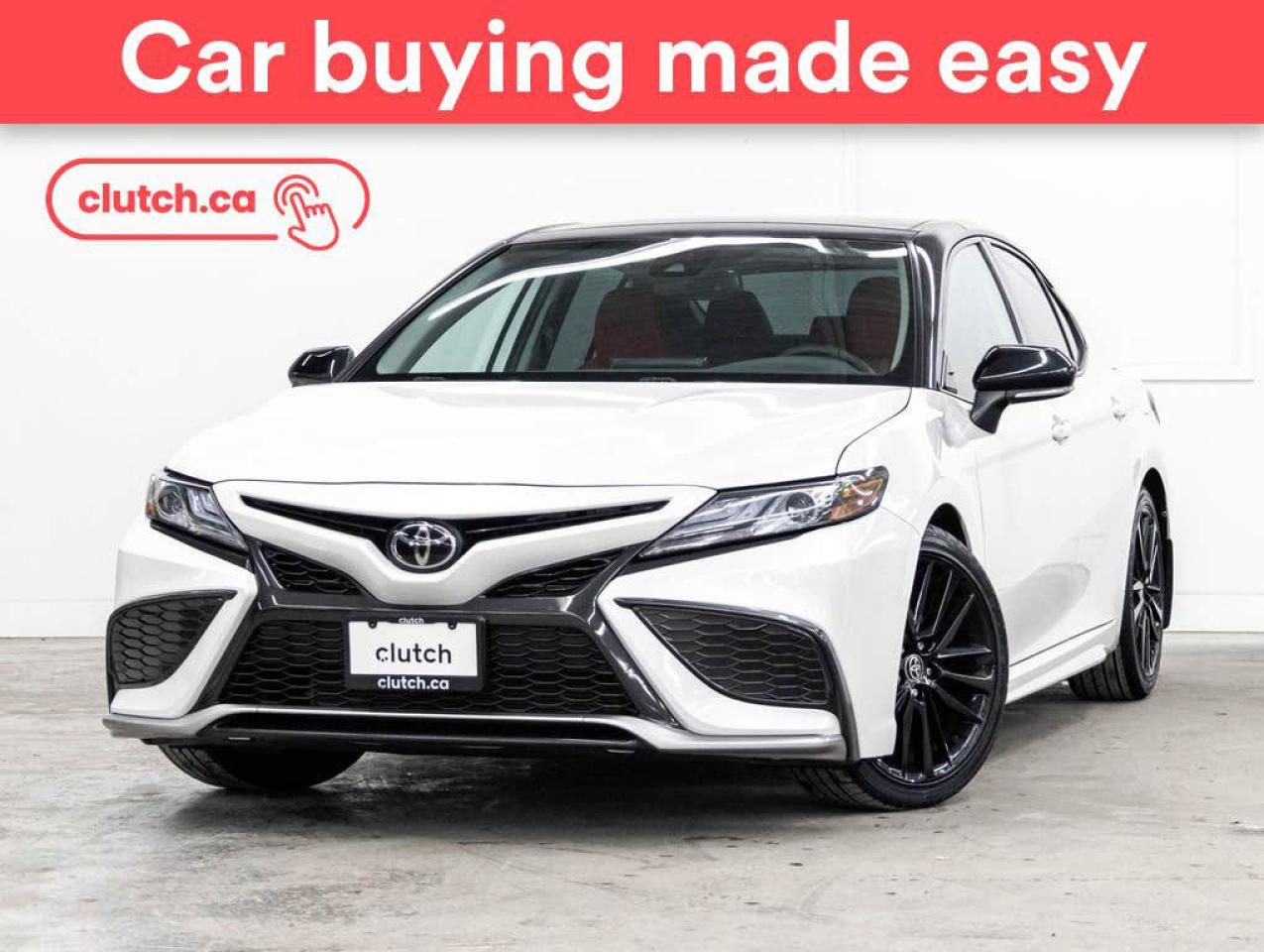 Used 2022 Toyota Camry XSE w/ Apple CarPlay & Android Auto, Panoramic Moonroof, Wireless Charging for sale in Toronto, ON