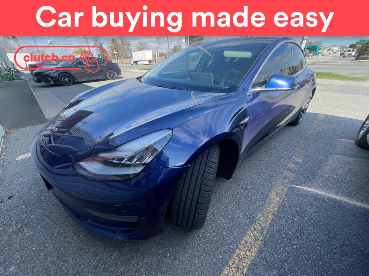 Used 2018 Tesla Model 3 Mid Range w/ Front Heated Seats, Rearview Cam, Nav for sale in Toronto, ON