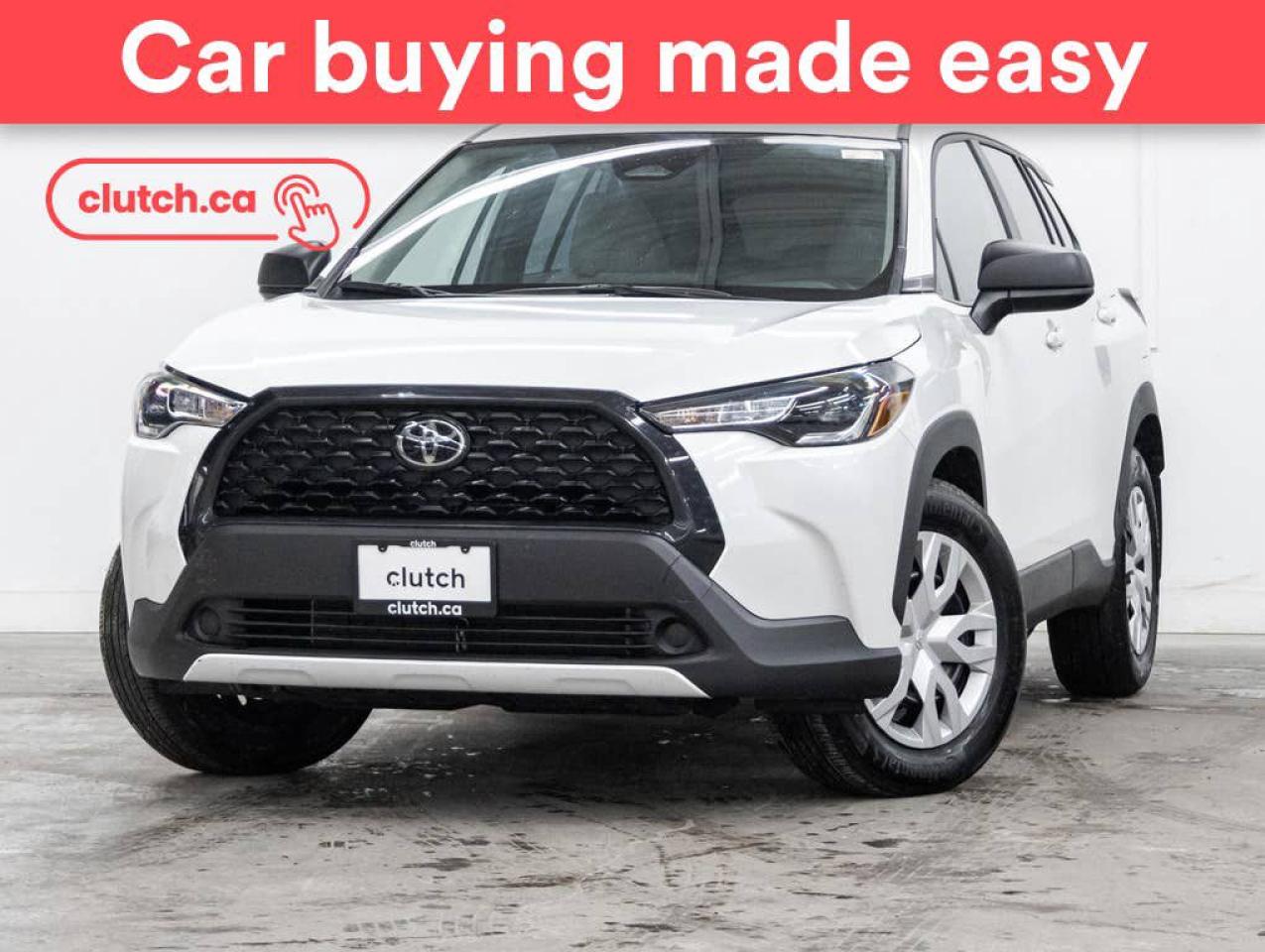 Used 2024 Toyota Corolla Cross L AWD w/ Apple CarPlay & Android Auto, Rearview Cam, Heated Front Seats for sale in Toronto, ON