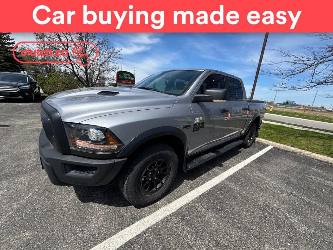 Used 2022 RAM 1500 Classic Warlock Crew Cab 4x4 w/ Apple CarPlay & Android Auto, Rearview Cam, Climate Control for sale in Toronto, ON
