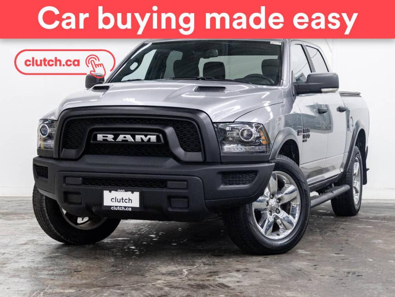 Used 2022 RAM 1500 Classic Warlock Crew Cab 4x4 w/ Apple CarPlay & Android Auto, Rearview Cam, Climate Control for sale in Toronto, ON