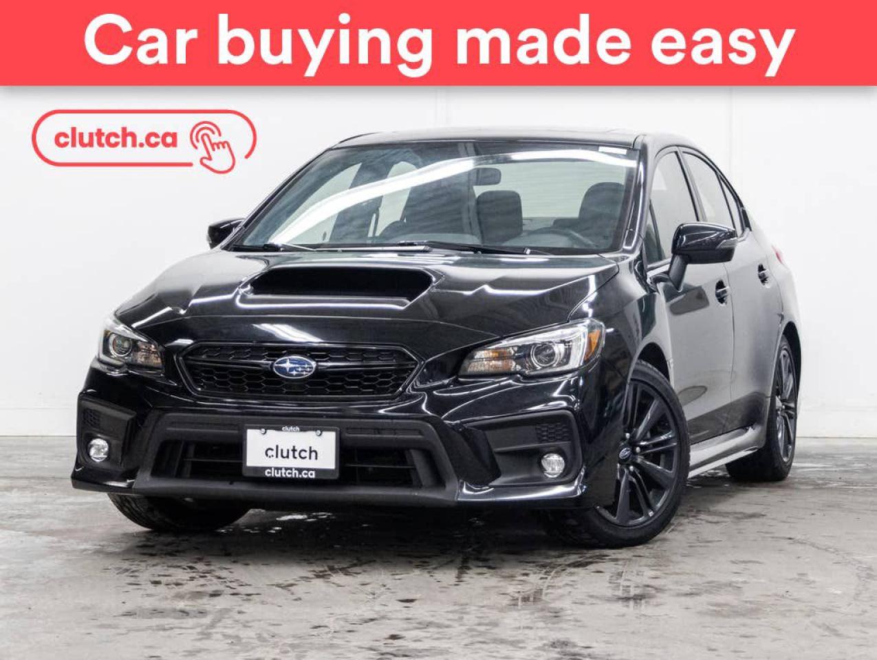Used 2021 Subaru WRX Sport AWD w/ Apple CarPlay & Android Auto, Rearview Cam, Climate Control for sale in Toronto, ON