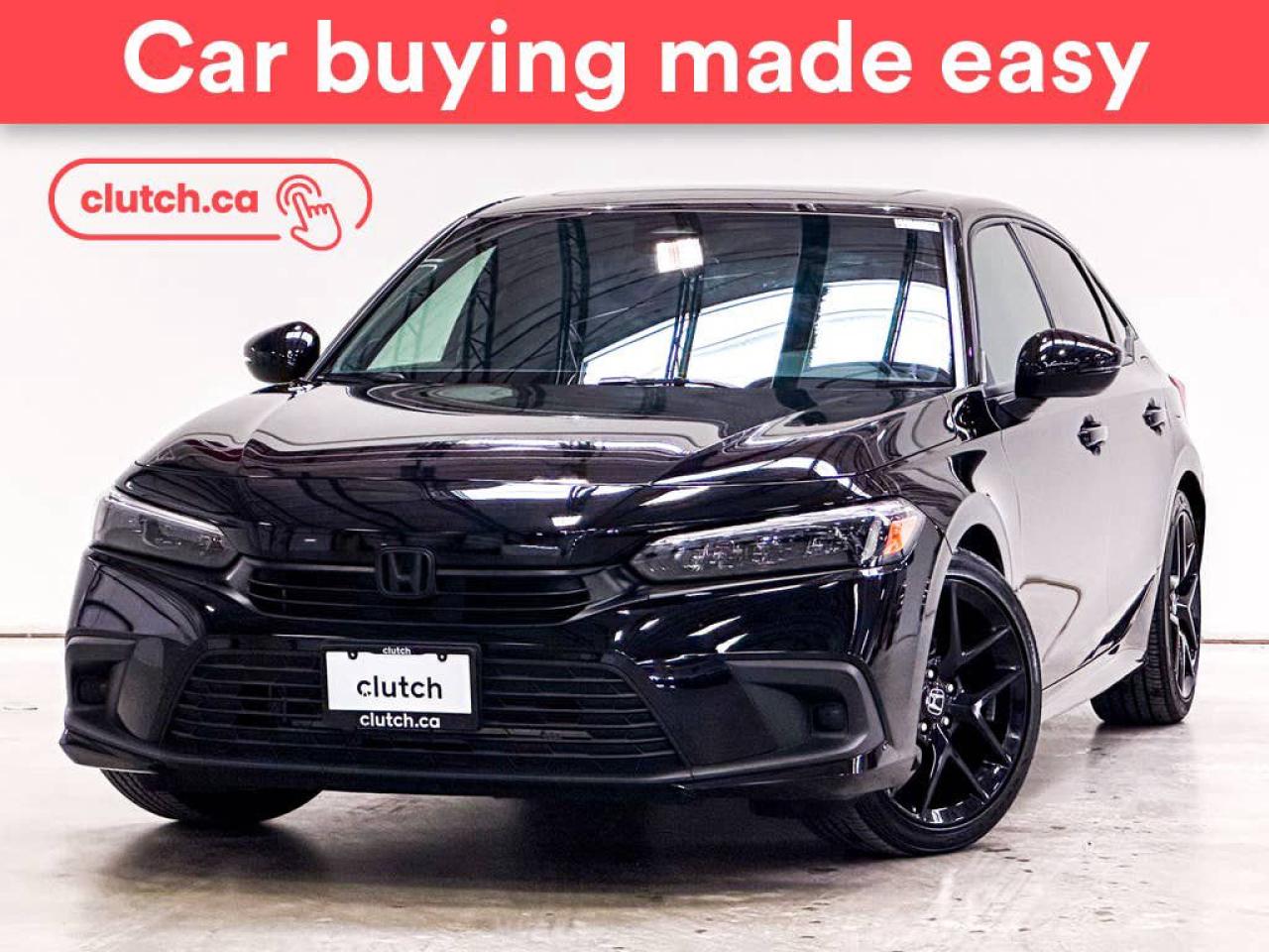 Used 2024 Honda Civic Sport w/ Apple CarPlay, Heated Front Seats, Rearview Cam for sale in Toronto, ON
