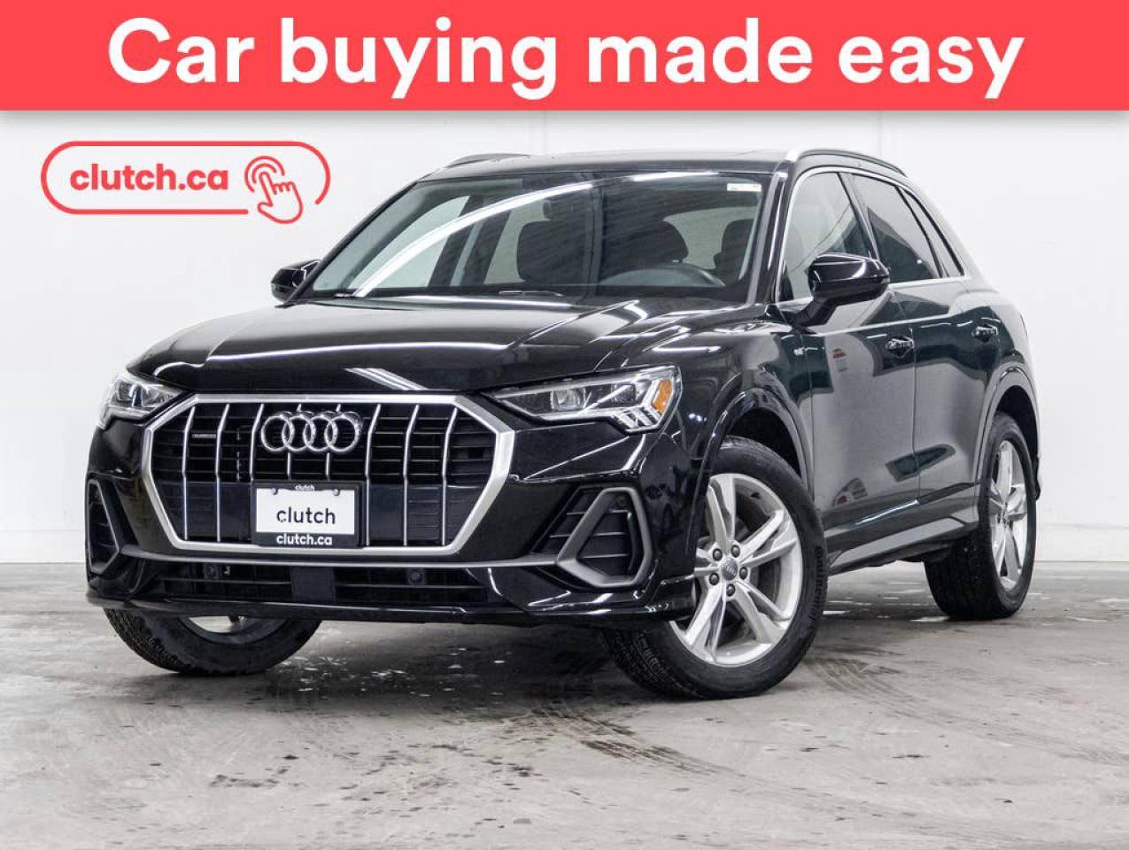 Used 2021 Audi Q3 45 Progressiv AWD w/ Apple CarPlay & Android Auto, Rearview Cam, Dual Zone A/C for sale in Toronto, ON
